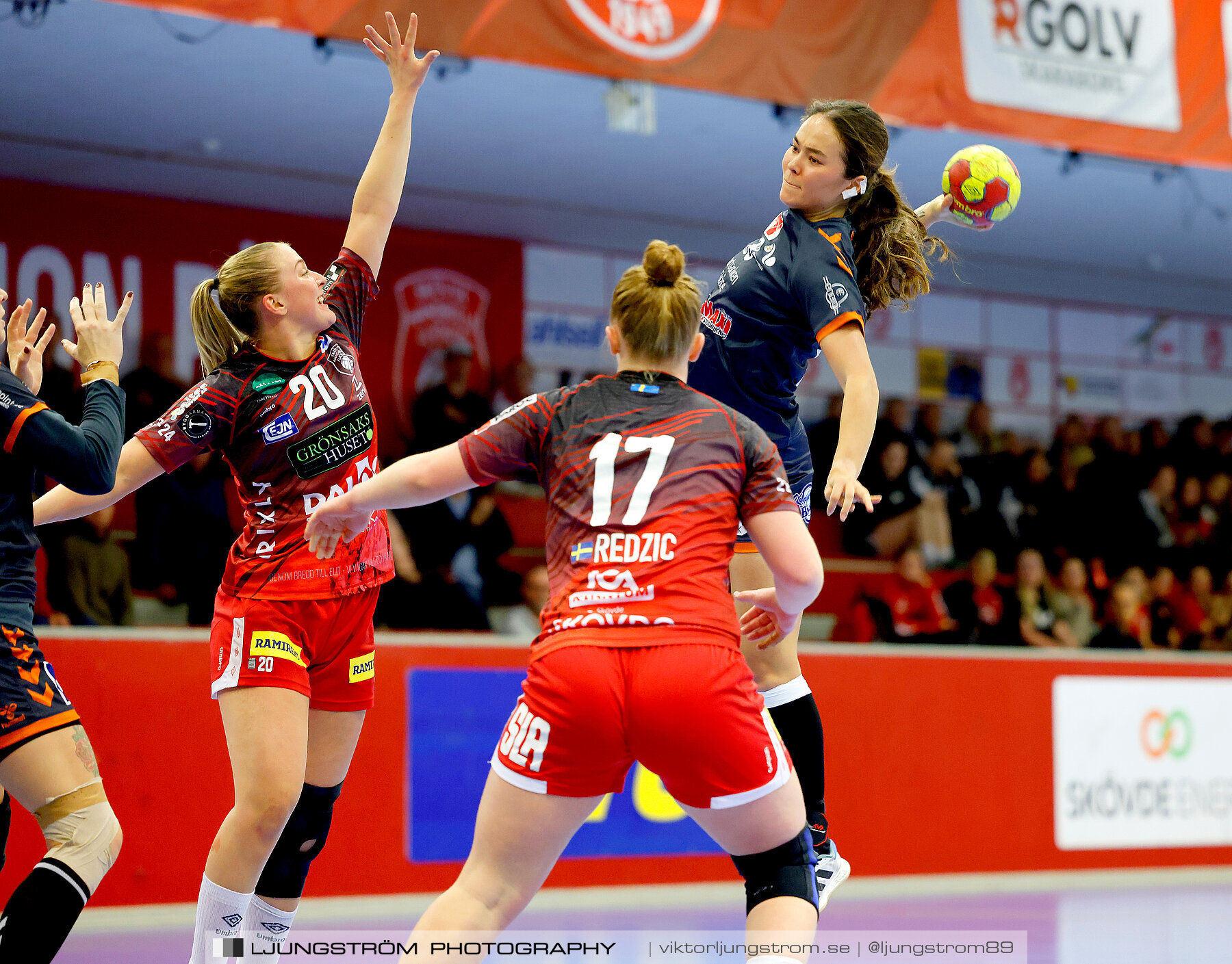 Skövde HF-Kristianstad HK 35-30,dam,Skövde Idrottshall,Skövde,Sverige,Handboll,,2023,321239