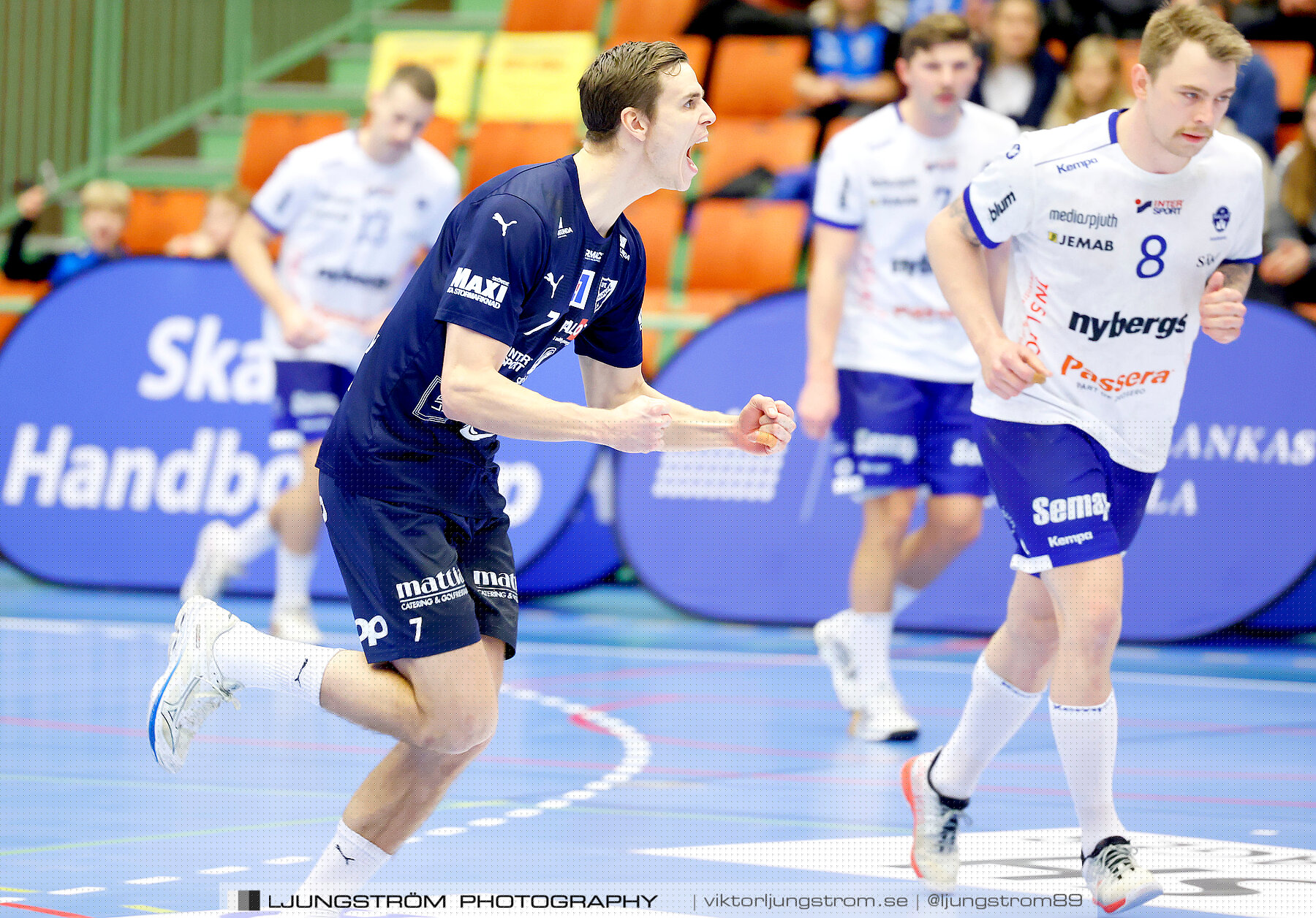 IFK Skövde HK-IF Hallby HK 34-28,herr,Arena Skövde,Skövde,Sverige,Handboll,,2023,321607