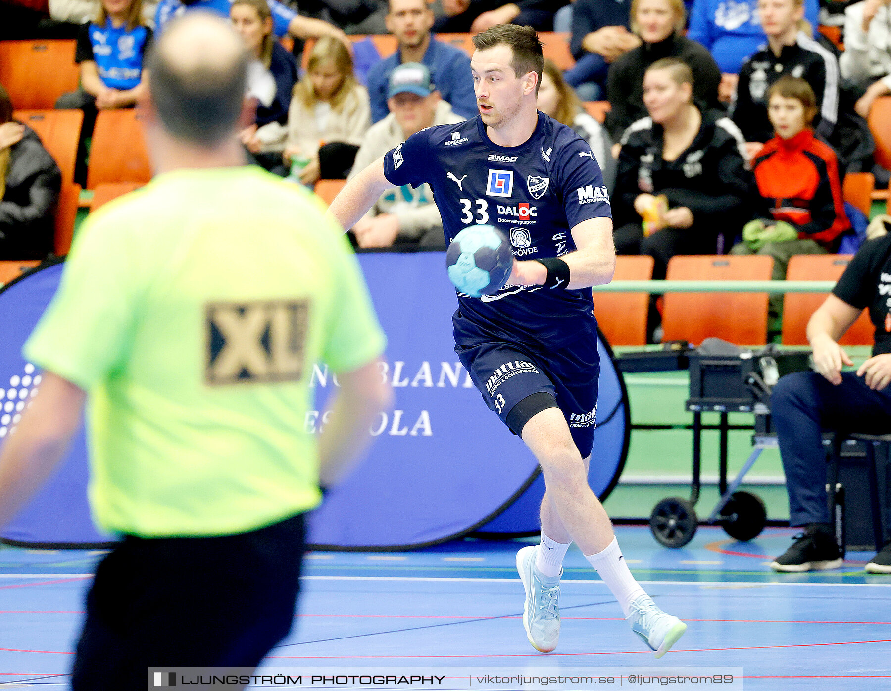 IFK Skövde HK-IF Hallby HK 34-28,herr,Arena Skövde,Skövde,Sverige,Handboll,,2023,321630