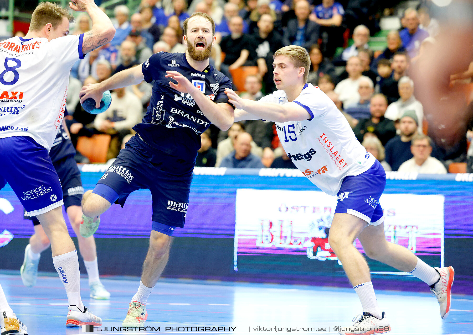 IFK Skövde HK-IF Hallby HK 34-28,herr,Arena Skövde,Skövde,Sverige,Handboll,,2023,321642