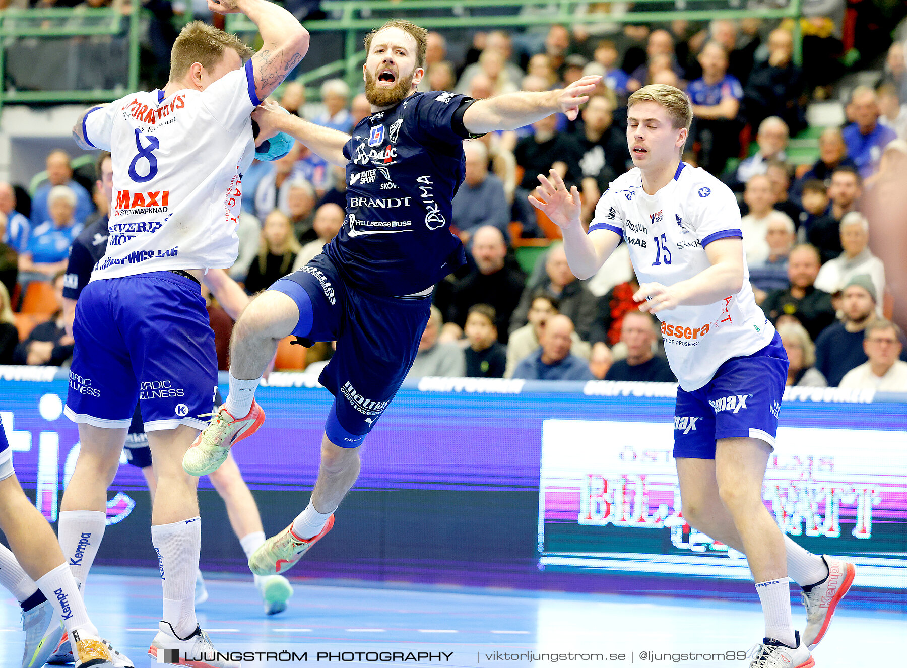 IFK Skövde HK-IF Hallby HK 34-28,herr,Arena Skövde,Skövde,Sverige,Handboll,,2023,321643