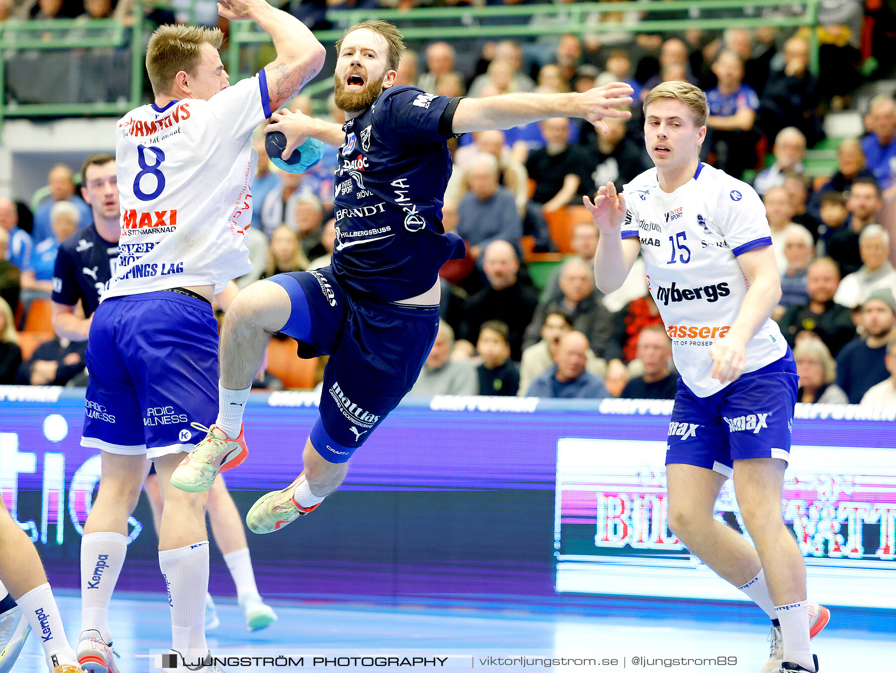 IFK Skövde HK-IF Hallby HK 34-28,herr,Arena Skövde,Skövde,Sverige,Handboll,,2023,321644