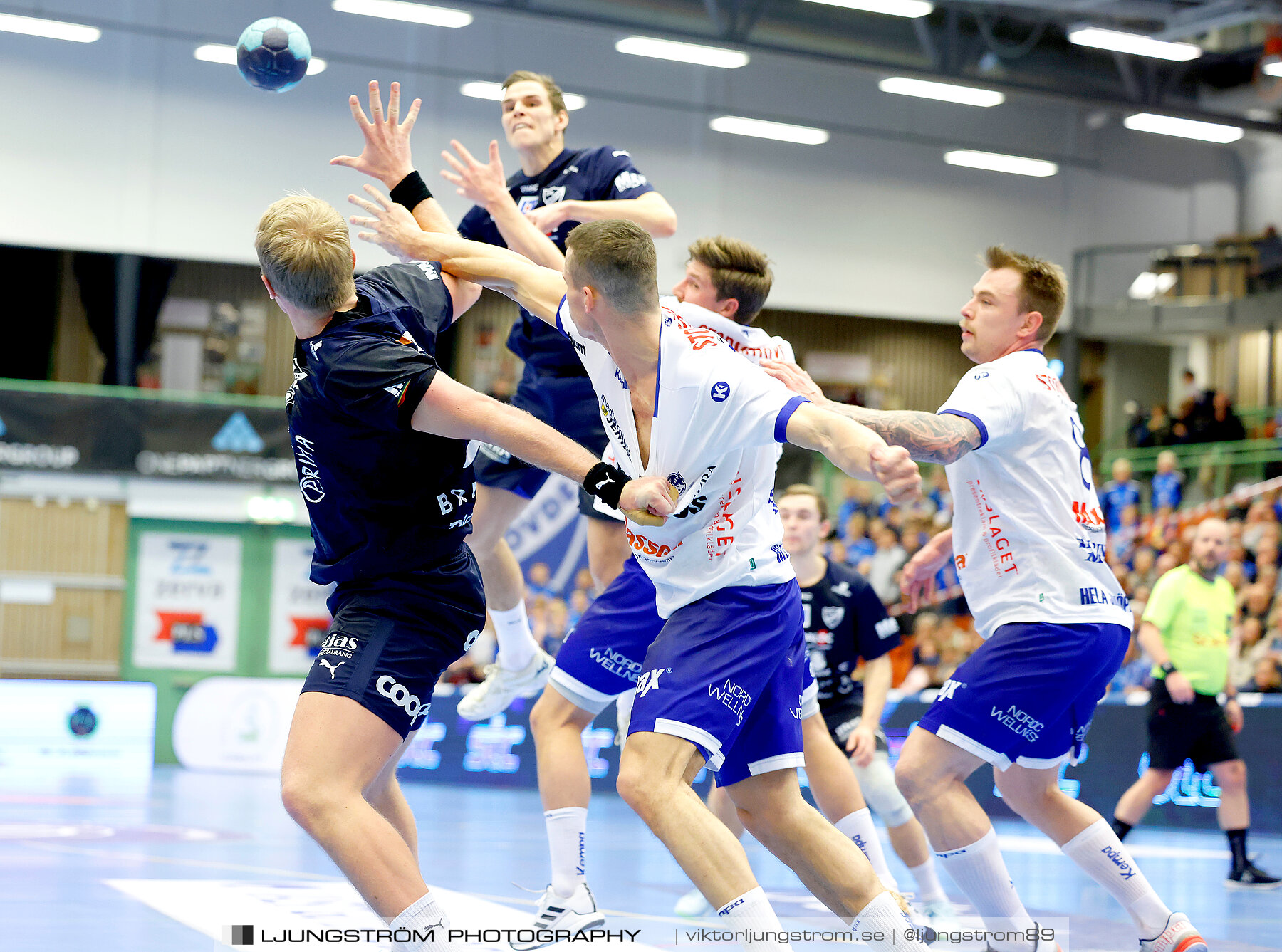 IFK Skövde HK-IF Hallby HK 34-28,herr,Arena Skövde,Skövde,Sverige,Handboll,,2023,321649