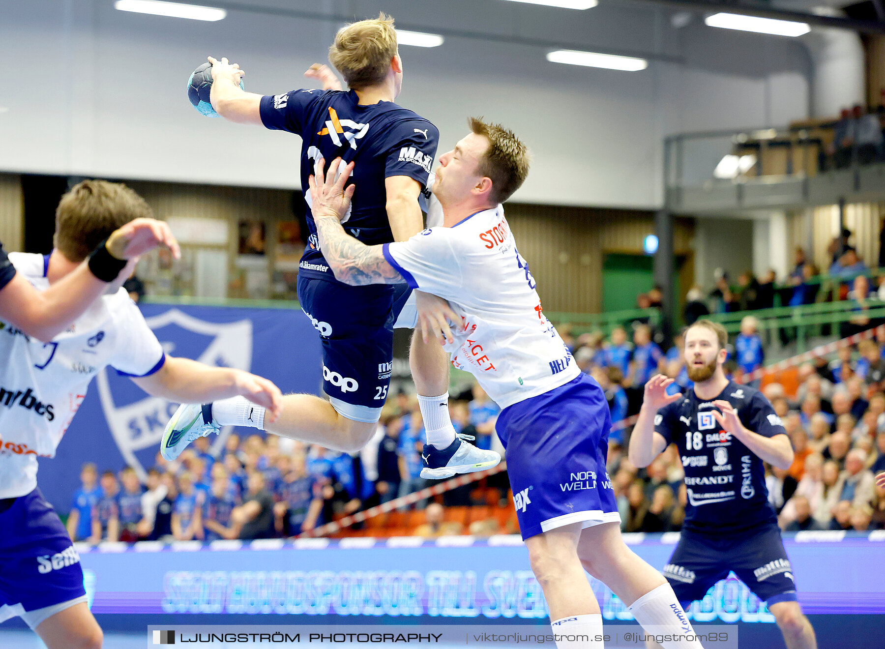 IFK Skövde HK-IF Hallby HK 34-28,herr,Arena Skövde,Skövde,Sverige,Handboll,,2023,321664