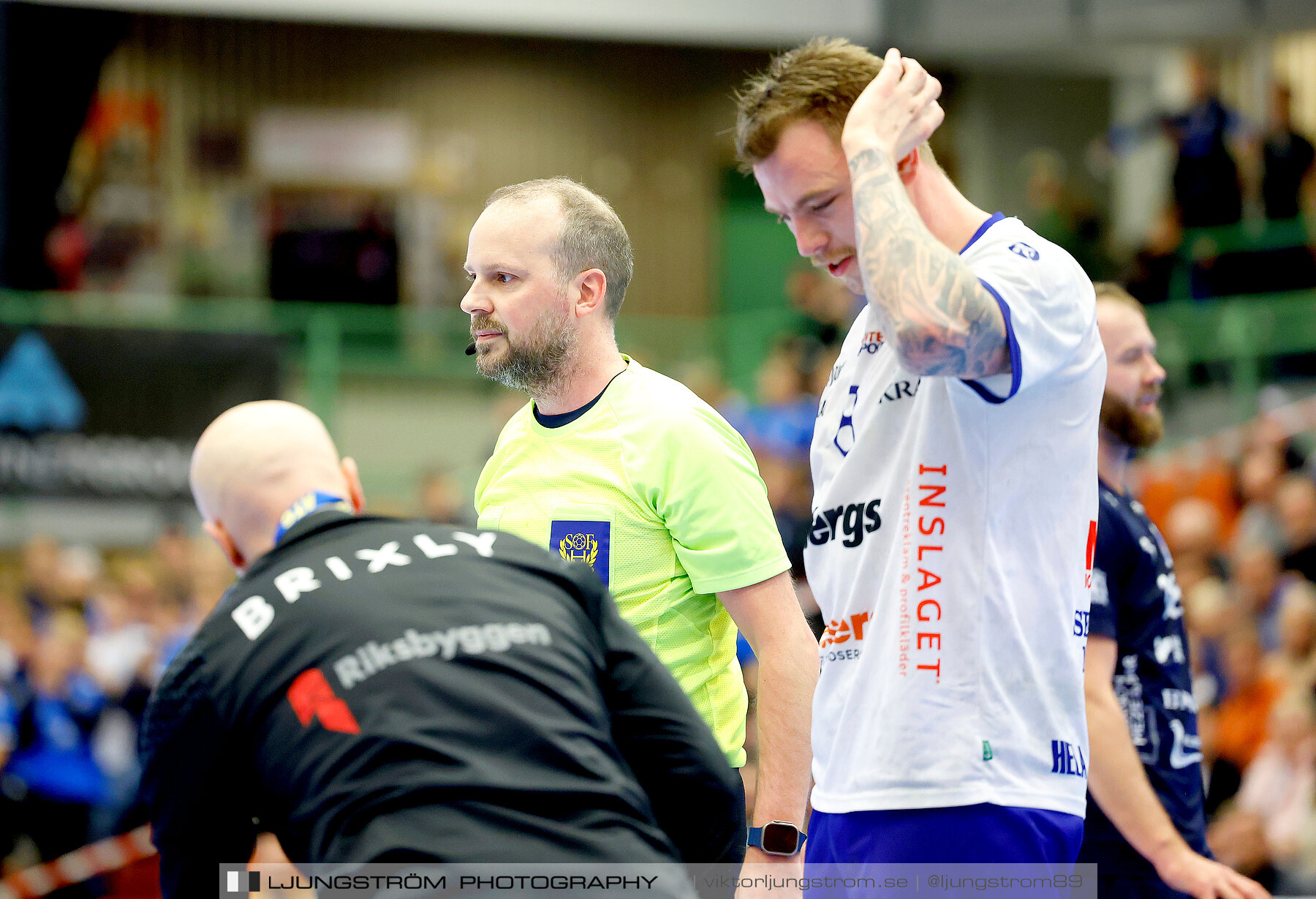 IFK Skövde HK-IF Hallby HK 34-28,herr,Arena Skövde,Skövde,Sverige,Handboll,,2023,321670