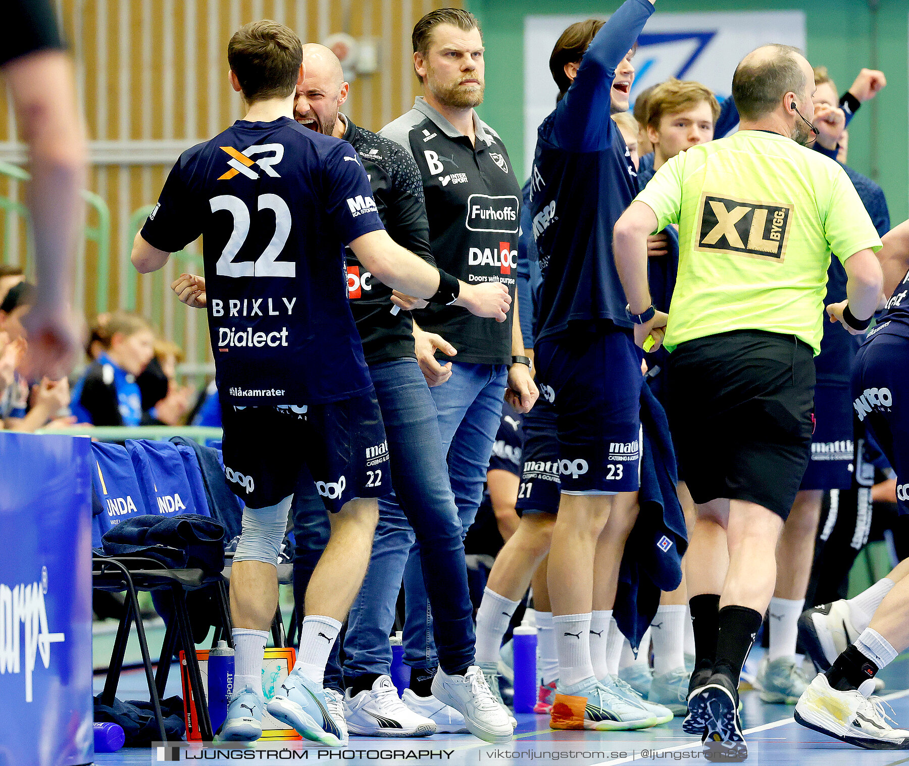 IFK Skövde HK-IF Hallby HK 34-28,herr,Arena Skövde,Skövde,Sverige,Handboll,,2023,321676