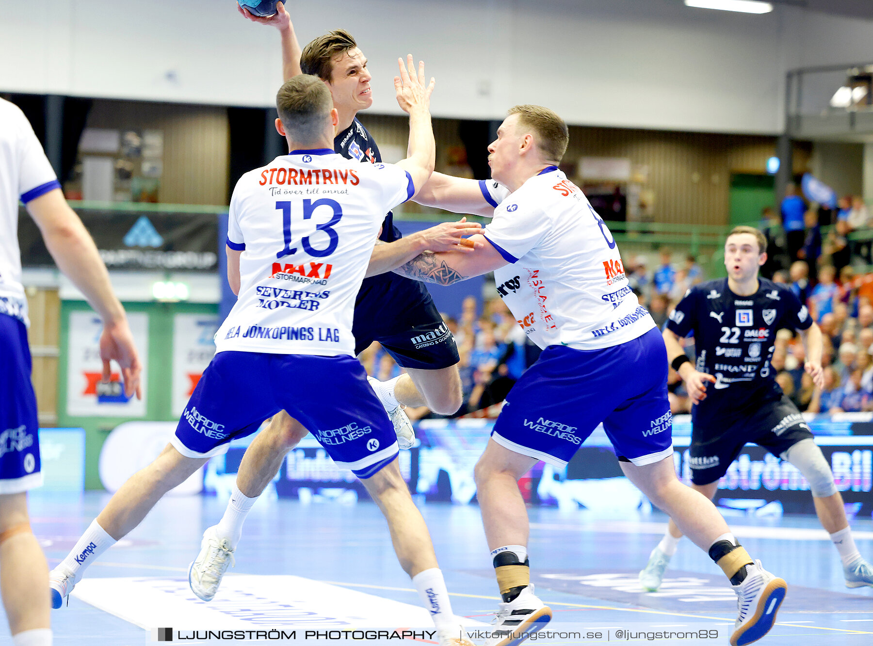 IFK Skövde HK-IF Hallby HK 34-28,herr,Arena Skövde,Skövde,Sverige,Handboll,,2023,321692