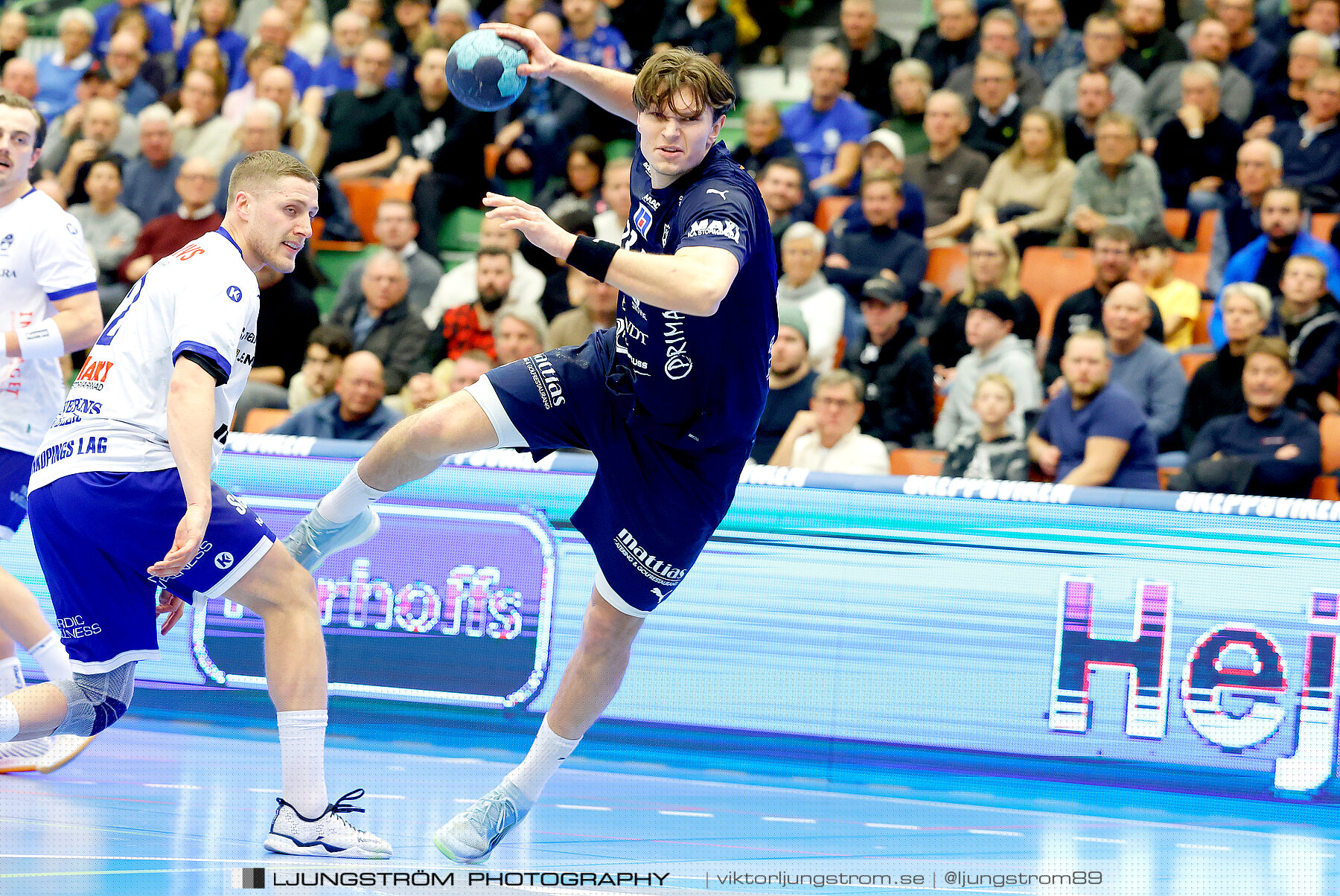 IFK Skövde HK-IF Hallby HK 34-28,herr,Arena Skövde,Skövde,Sverige,Handboll,,2023,321703