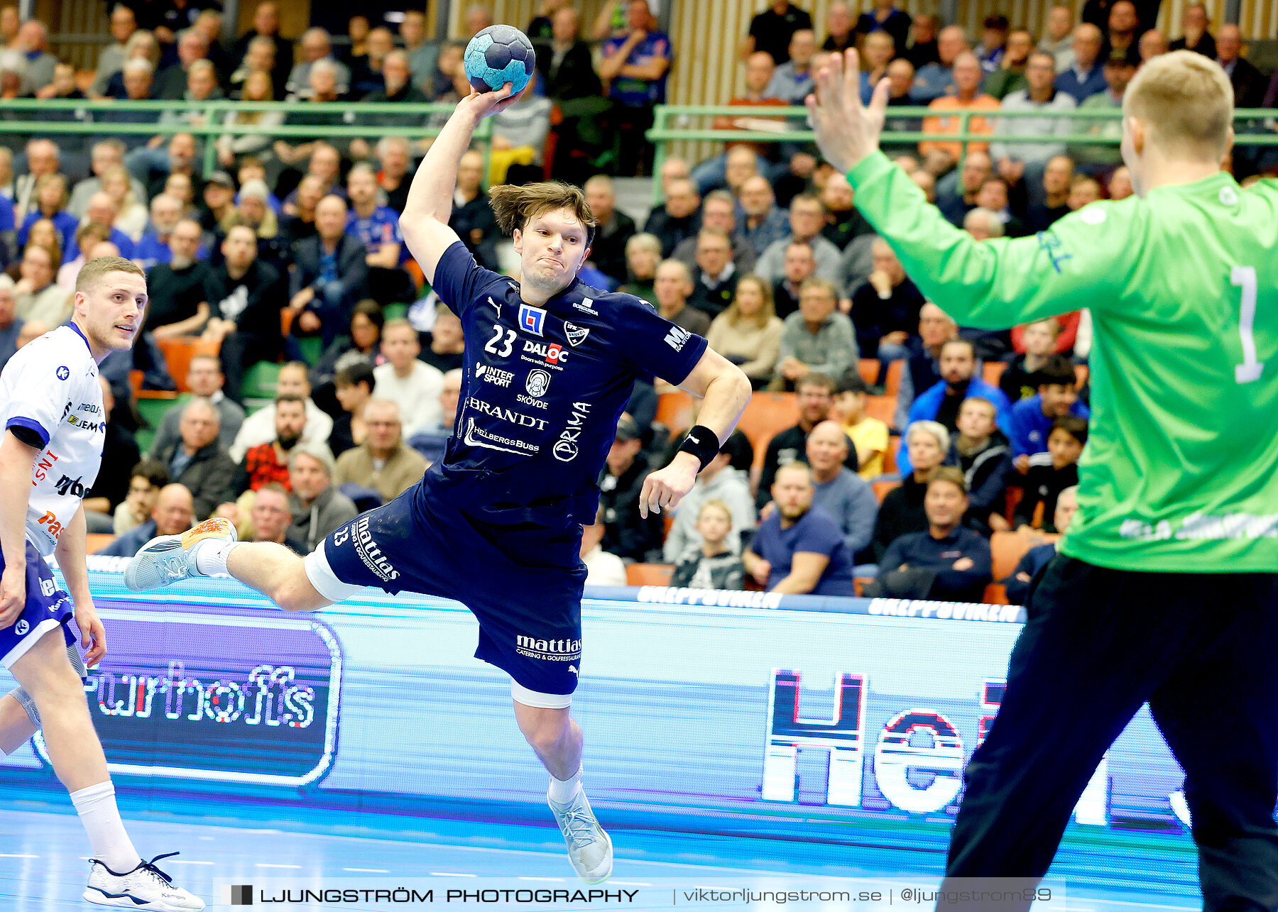 IFK Skövde HK-IF Hallby HK 34-28,herr,Arena Skövde,Skövde,Sverige,Handboll,,2023,321706