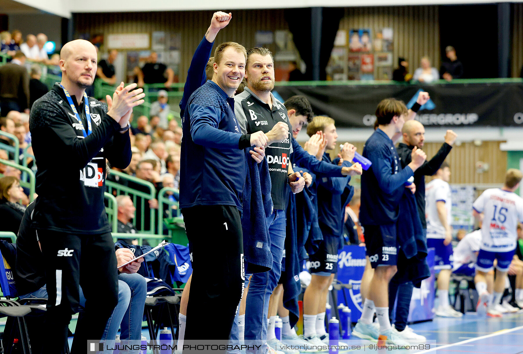 IFK Skövde HK-IF Hallby HK 34-28,herr,Arena Skövde,Skövde,Sverige,Handboll,,2023,321722