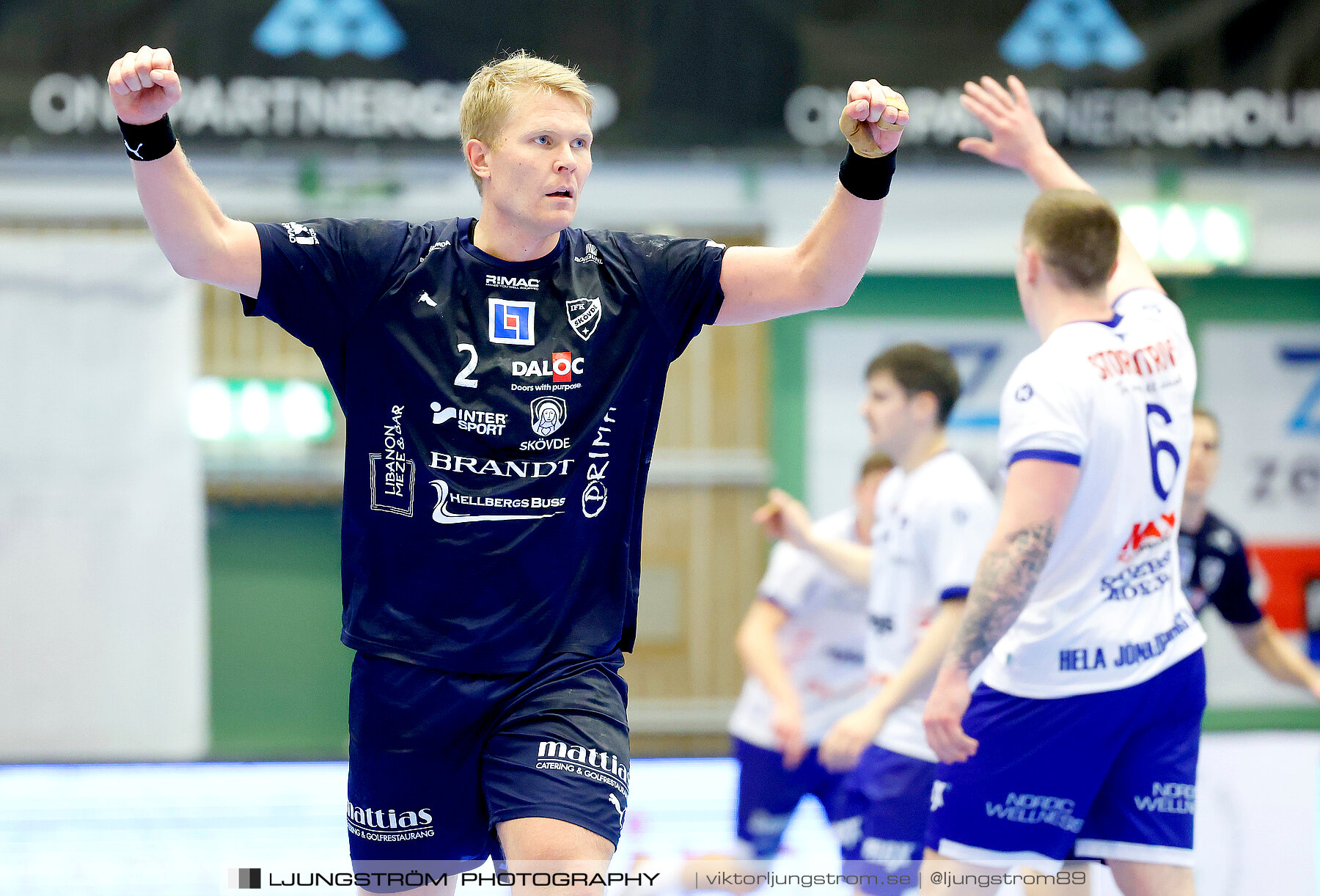 IFK Skövde HK-IF Hallby HK 34-28,herr,Arena Skövde,Skövde,Sverige,Handboll,,2023,321738