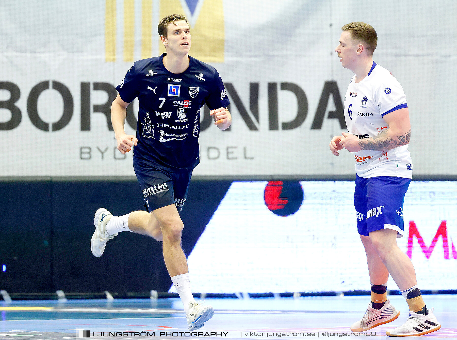 IFK Skövde HK-IF Hallby HK 34-28,herr,Arena Skövde,Skövde,Sverige,Handboll,,2023,321756