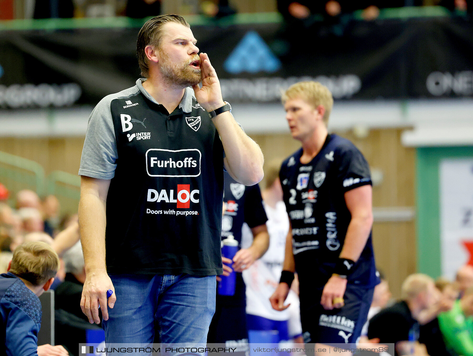 IFK Skövde HK-IF Hallby HK 34-28,herr,Arena Skövde,Skövde,Sverige,Handboll,,2023,321772