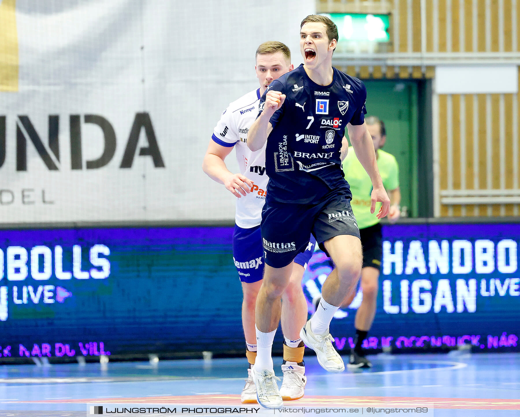 IFK Skövde HK-IF Hallby HK 34-28,herr,Arena Skövde,Skövde,Sverige,Handboll,,2023,321776
