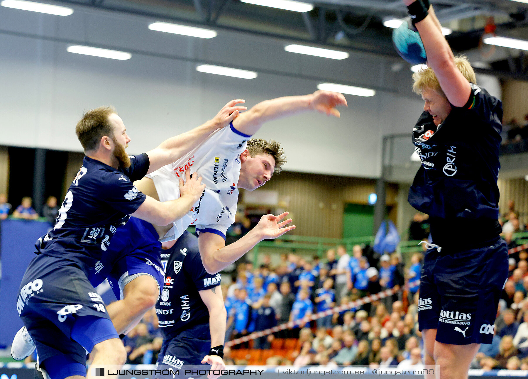 IFK Skövde HK-IF Hallby HK 34-28,herr,Arena Skövde,Skövde,Sverige,Handboll,,2023,321793