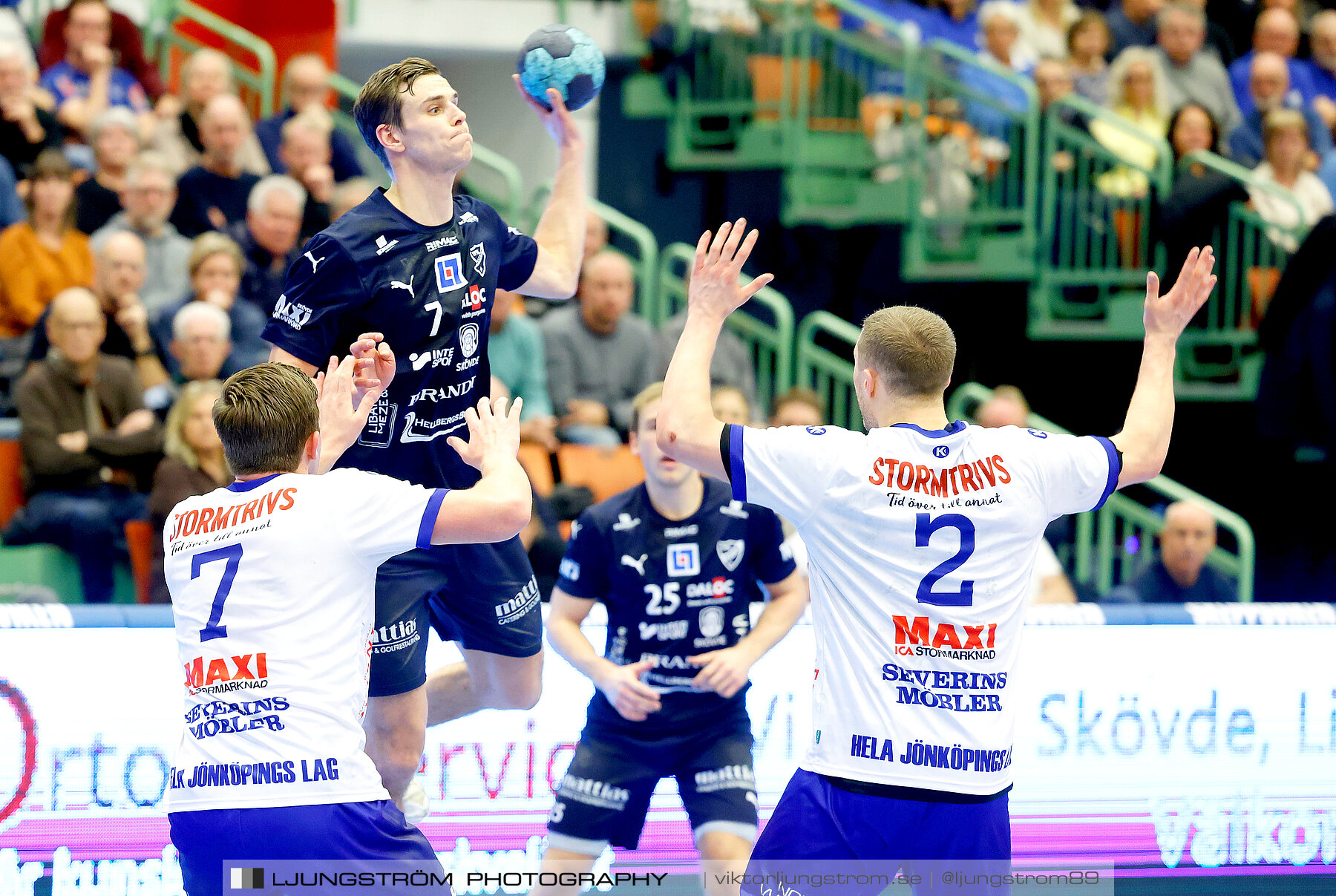 IFK Skövde HK-IF Hallby HK 34-28,herr,Arena Skövde,Skövde,Sverige,Handboll,,2023,321826