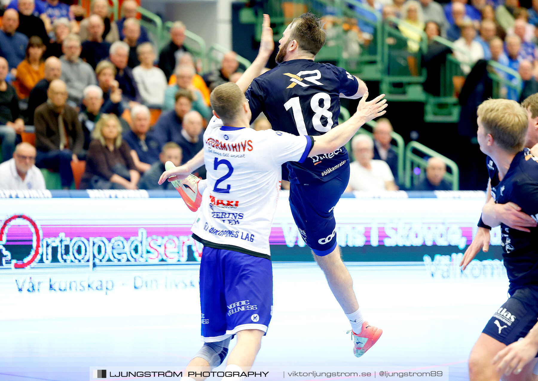 IFK Skövde HK-IF Hallby HK 34-28,herr,Arena Skövde,Skövde,Sverige,Handboll,,2023,321829