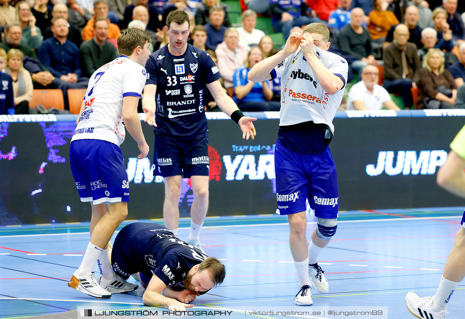 IFK Skövde HK-IF Hallby HK 34-28,herr,Arena Skövde,Skövde,Sverige,Handboll,,2023,321831