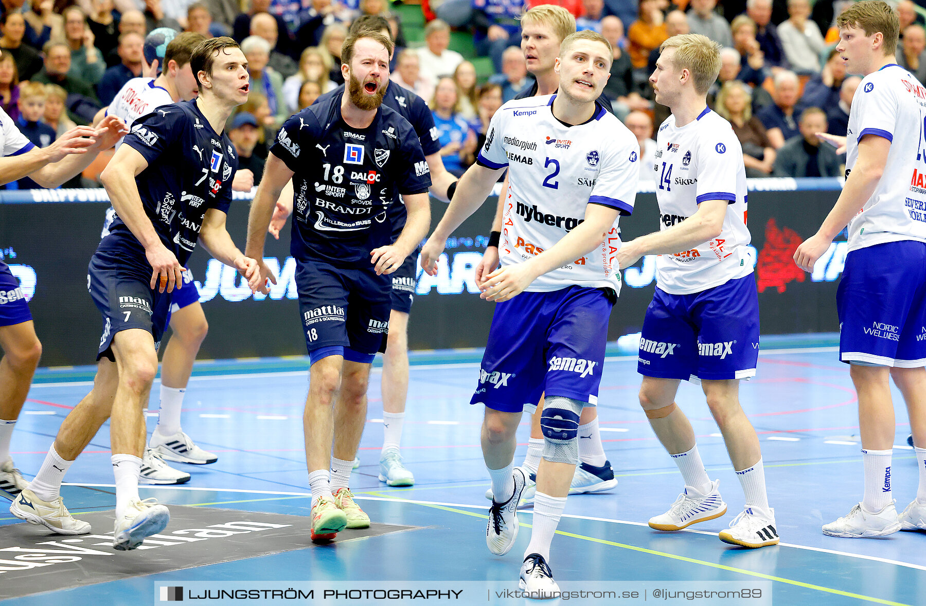 IFK Skövde HK-IF Hallby HK 34-28,herr,Arena Skövde,Skövde,Sverige,Handboll,,2023,321835