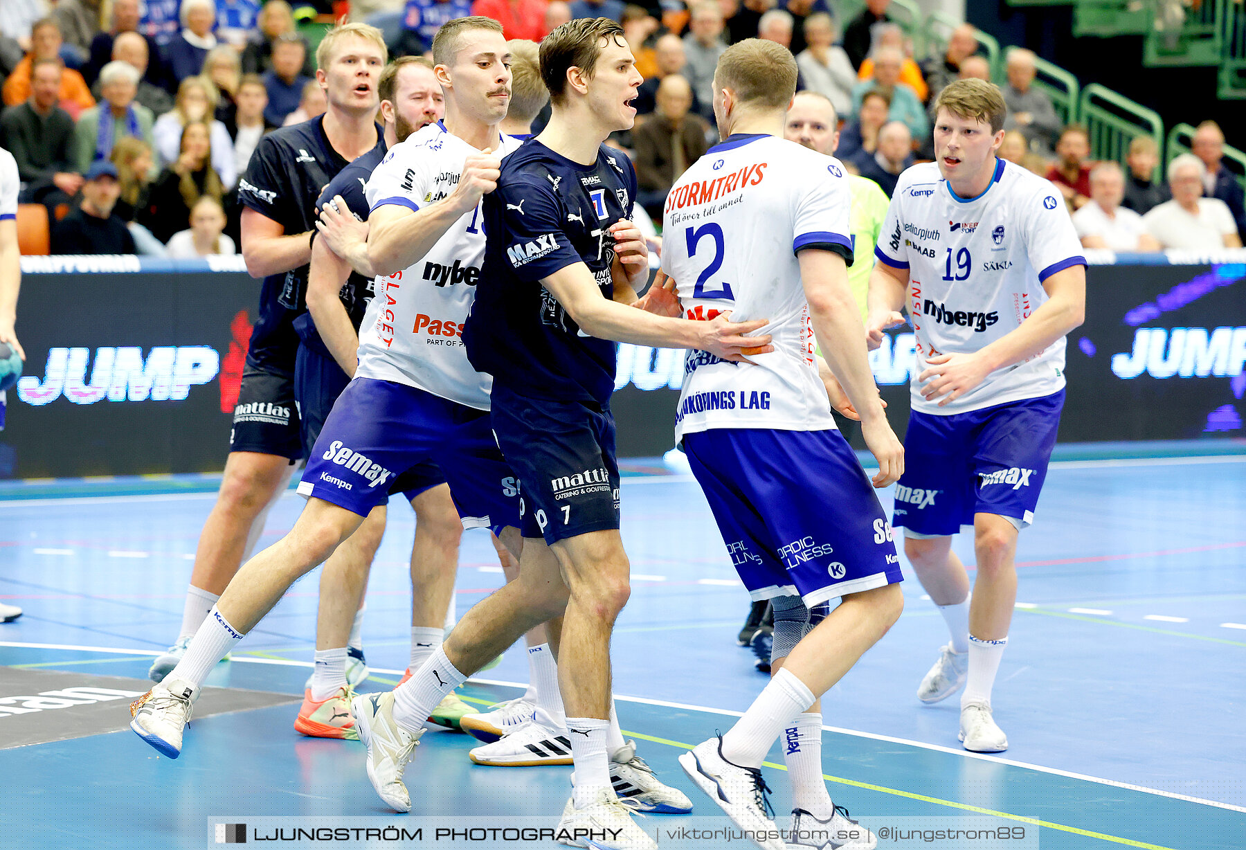 IFK Skövde HK-IF Hallby HK 34-28,herr,Arena Skövde,Skövde,Sverige,Handboll,,2023,321837