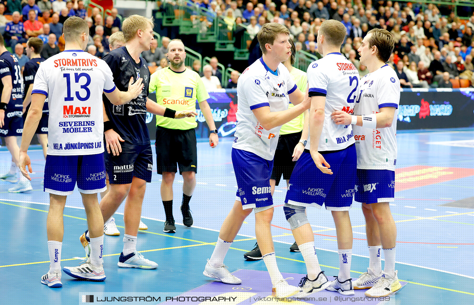 IFK Skövde HK-IF Hallby HK 34-28,herr,Arena Skövde,Skövde,Sverige,Handboll,,2023,321839