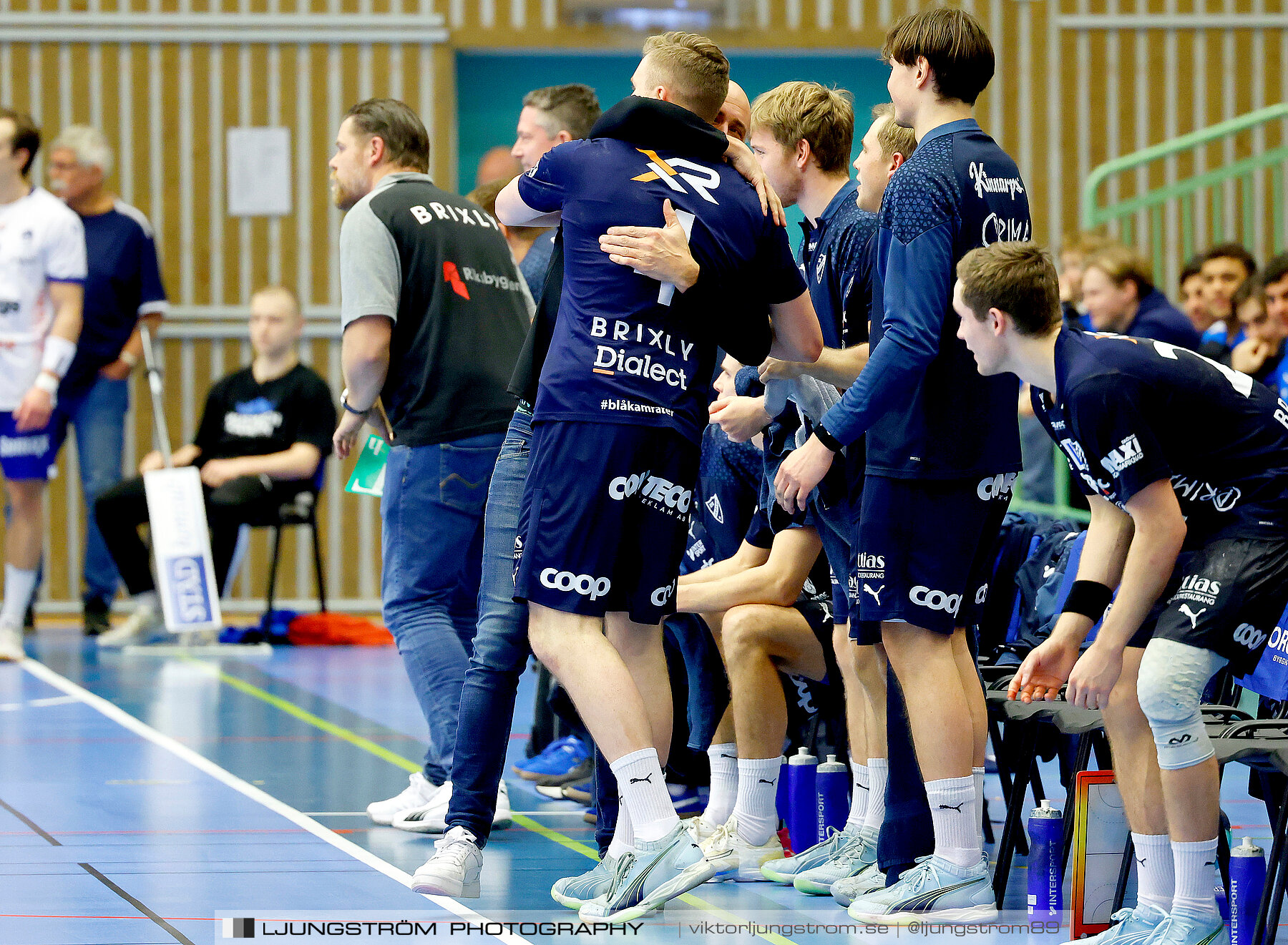 IFK Skövde HK-IF Hallby HK 34-28,herr,Arena Skövde,Skövde,Sverige,Handboll,,2023,321866