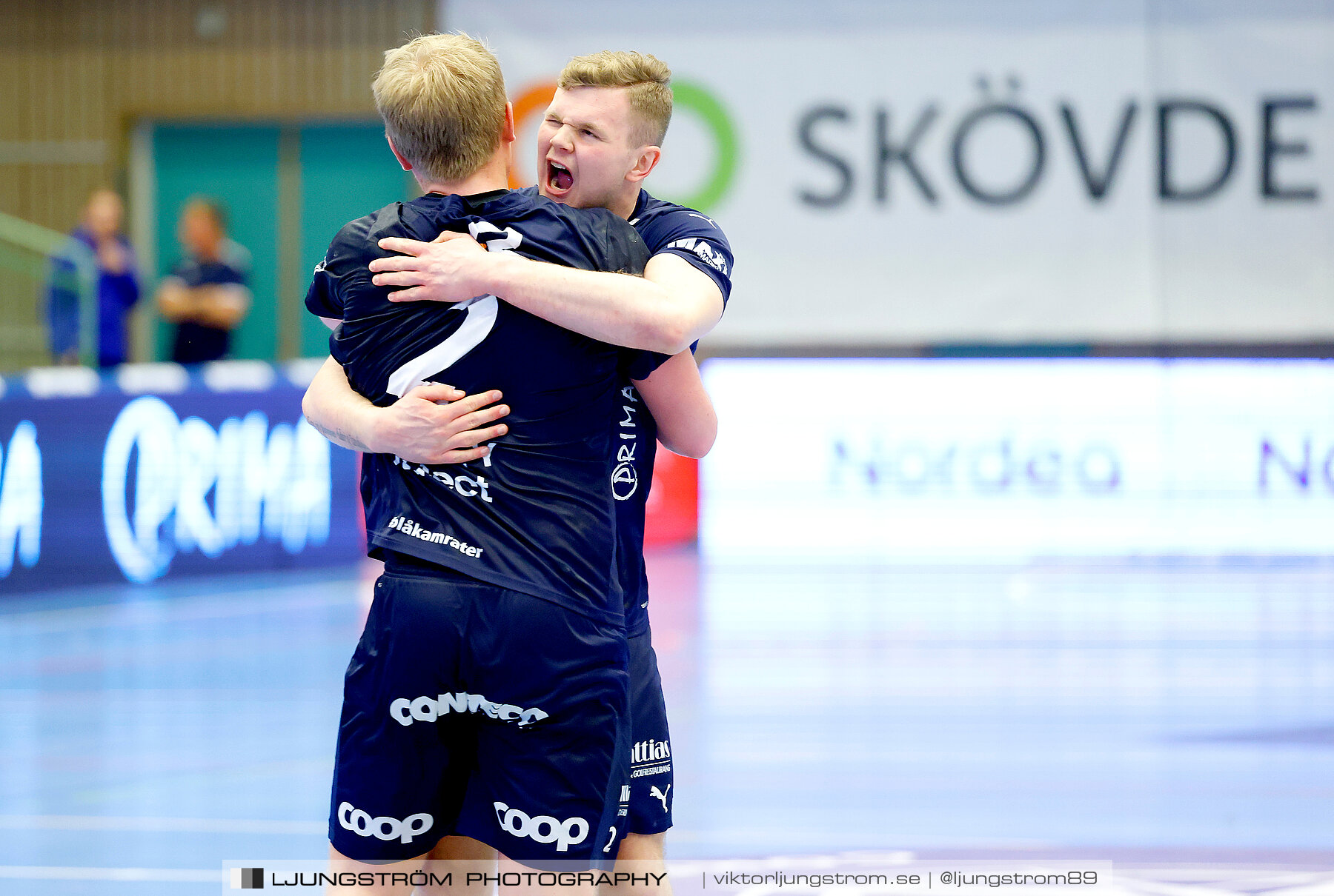 IFK Skövde HK-IF Hallby HK 34-28,herr,Arena Skövde,Skövde,Sverige,Handboll,,2023,321875