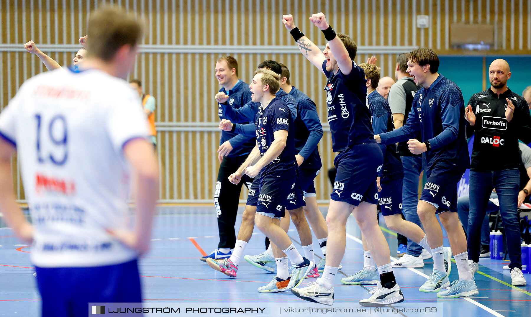 IFK Skövde HK-IF Hallby HK 34-28,herr,Arena Skövde,Skövde,Sverige,Handboll,,2023,321880