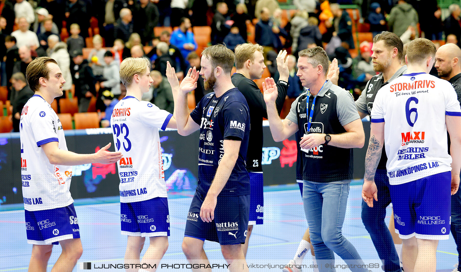 IFK Skövde HK-IF Hallby HK 34-28,herr,Arena Skövde,Skövde,Sverige,Handboll,,2023,321898