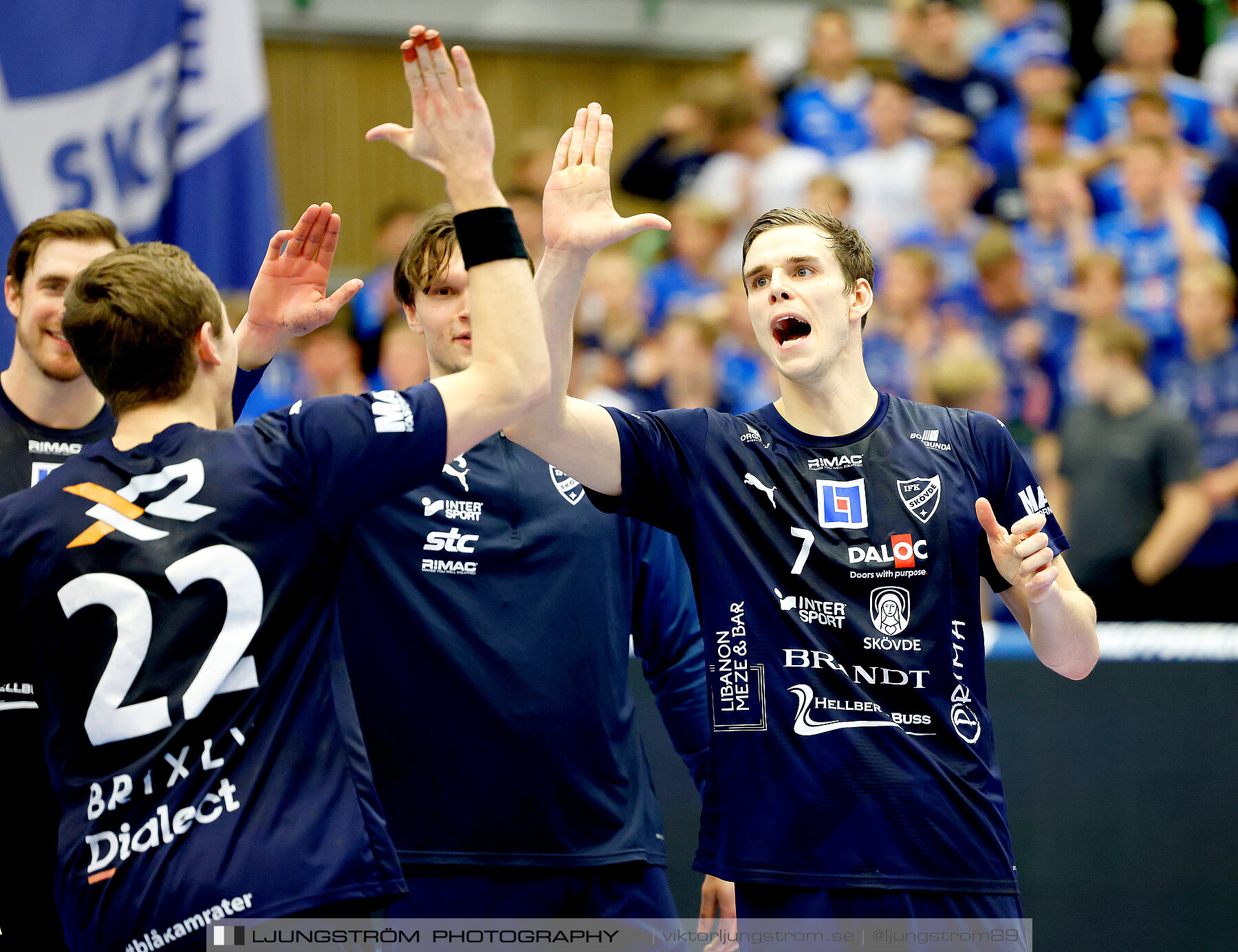 IFK Skövde HK-IF Hallby HK 34-28,herr,Arena Skövde,Skövde,Sverige,Handboll,,2023,321910