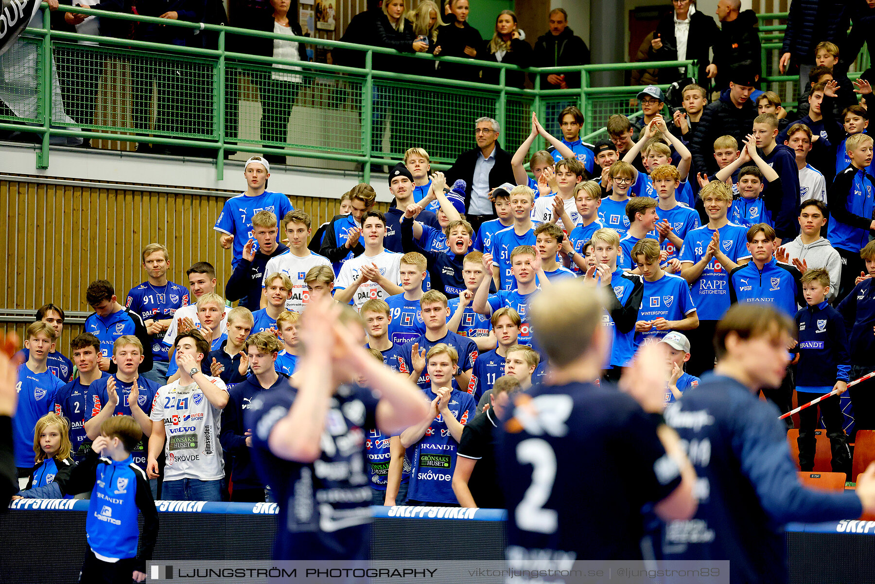 IFK Skövde HK-IF Hallby HK 34-28,herr,Arena Skövde,Skövde,Sverige,Handboll,,2023,321912