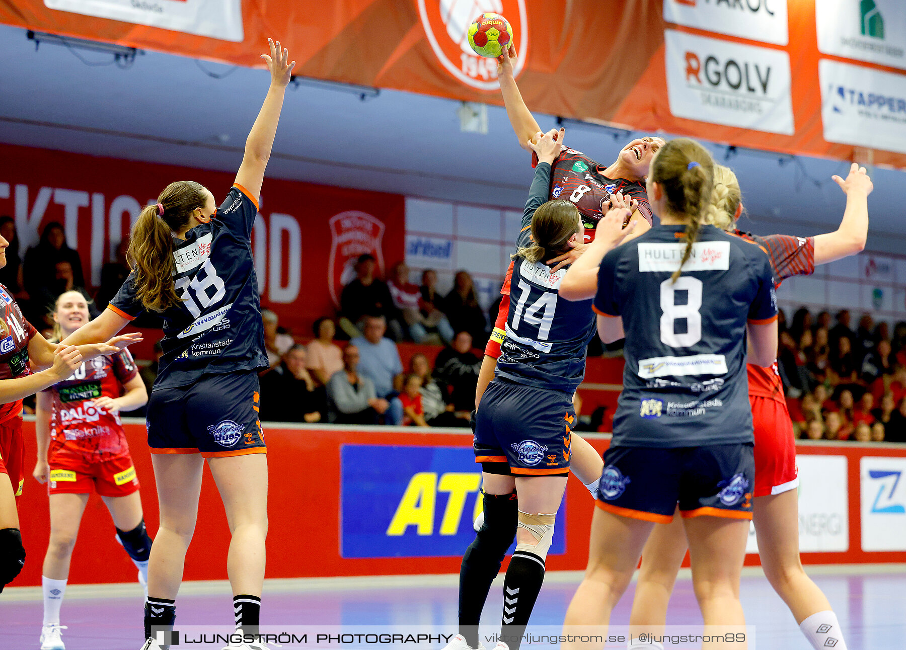 Skövde HF-Kristianstad HK 35-30,dam,Skövde Idrottshall,Skövde,Sverige,Handboll,,2023,321998