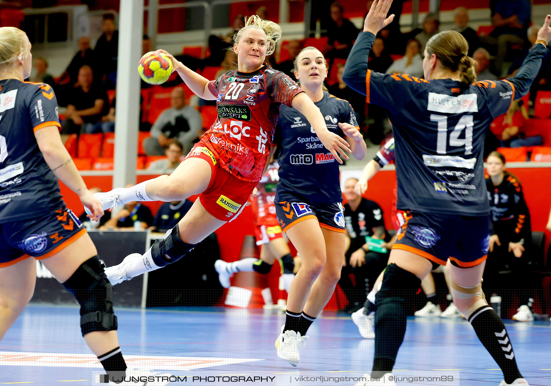 Skövde HF-Kristianstad HK 35-30,dam,Skövde Idrottshall,Skövde,Sverige,Handboll,,2023,322013