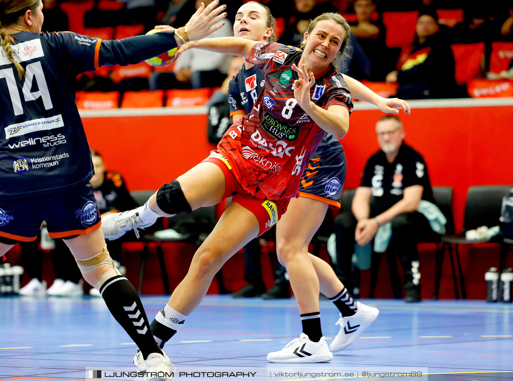 Skövde HF-Kristianstad HK 35-30,dam,Skövde Idrottshall,Skövde,Sverige,Handboll,,2023,322020