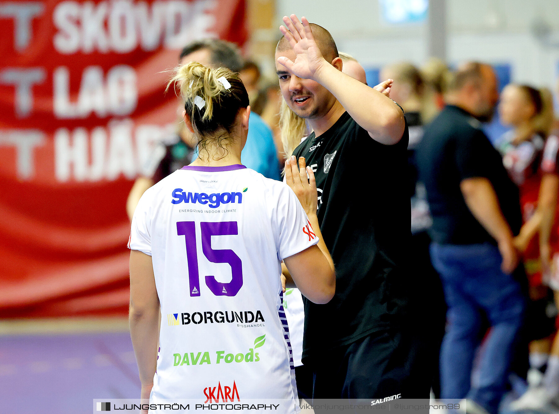 Annliz Cup Superelit Skövde HF-Skara HF 27-22,dam,Skövde Idrottshall,Skövde,Sverige,Handboll,,2023,322994