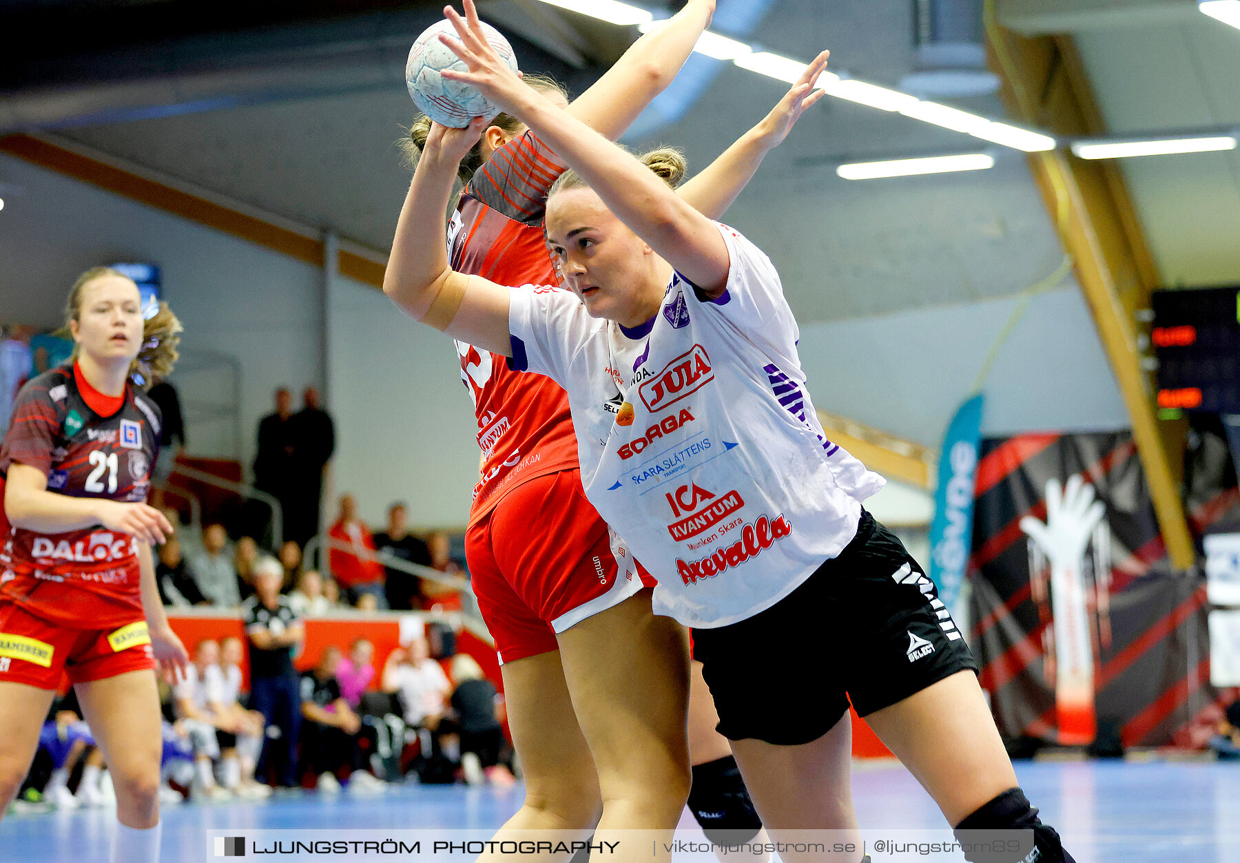 Annliz Cup Superelit Skövde HF-Skara HF 27-22,dam,Skövde Idrottshall,Skövde,Sverige,Handboll,,2023,323091