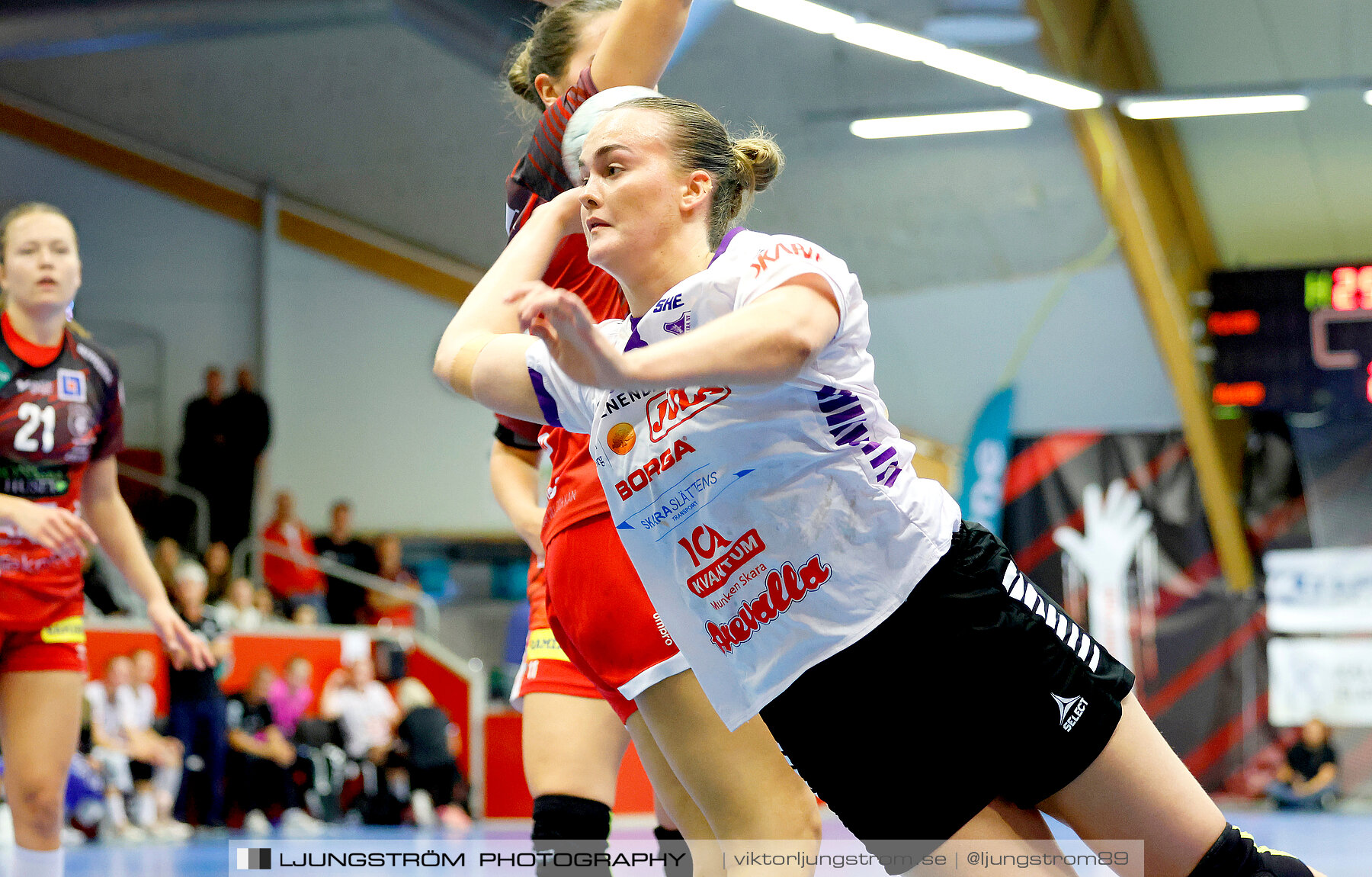 Annliz Cup Superelit Skövde HF-Skara HF 27-22,dam,Skövde Idrottshall,Skövde,Sverige,Handboll,,2023,323093