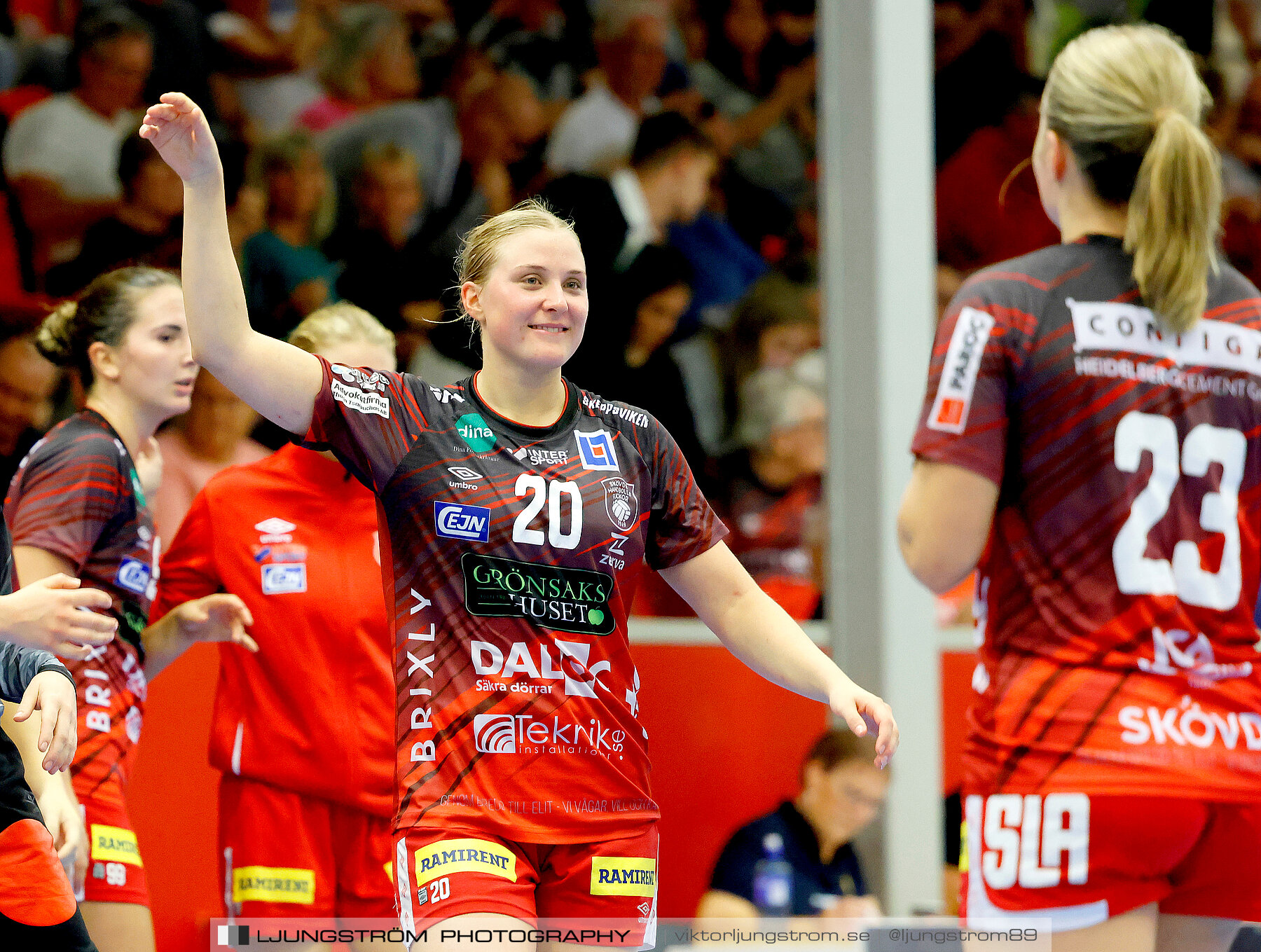 Annliz Cup Superelit Skövde HF-Skara HF 27-22,dam,Skövde Idrottshall,Skövde,Sverige,Handboll,,2023,323112