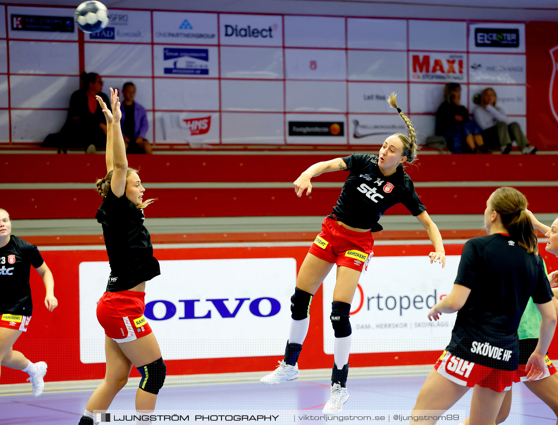 Annliz Cup Superelit Fredrikstad BK-Skövde HF 23-23,dam,Skövde Idrottshall,Skövde,Sverige,Handboll,,2023,323158