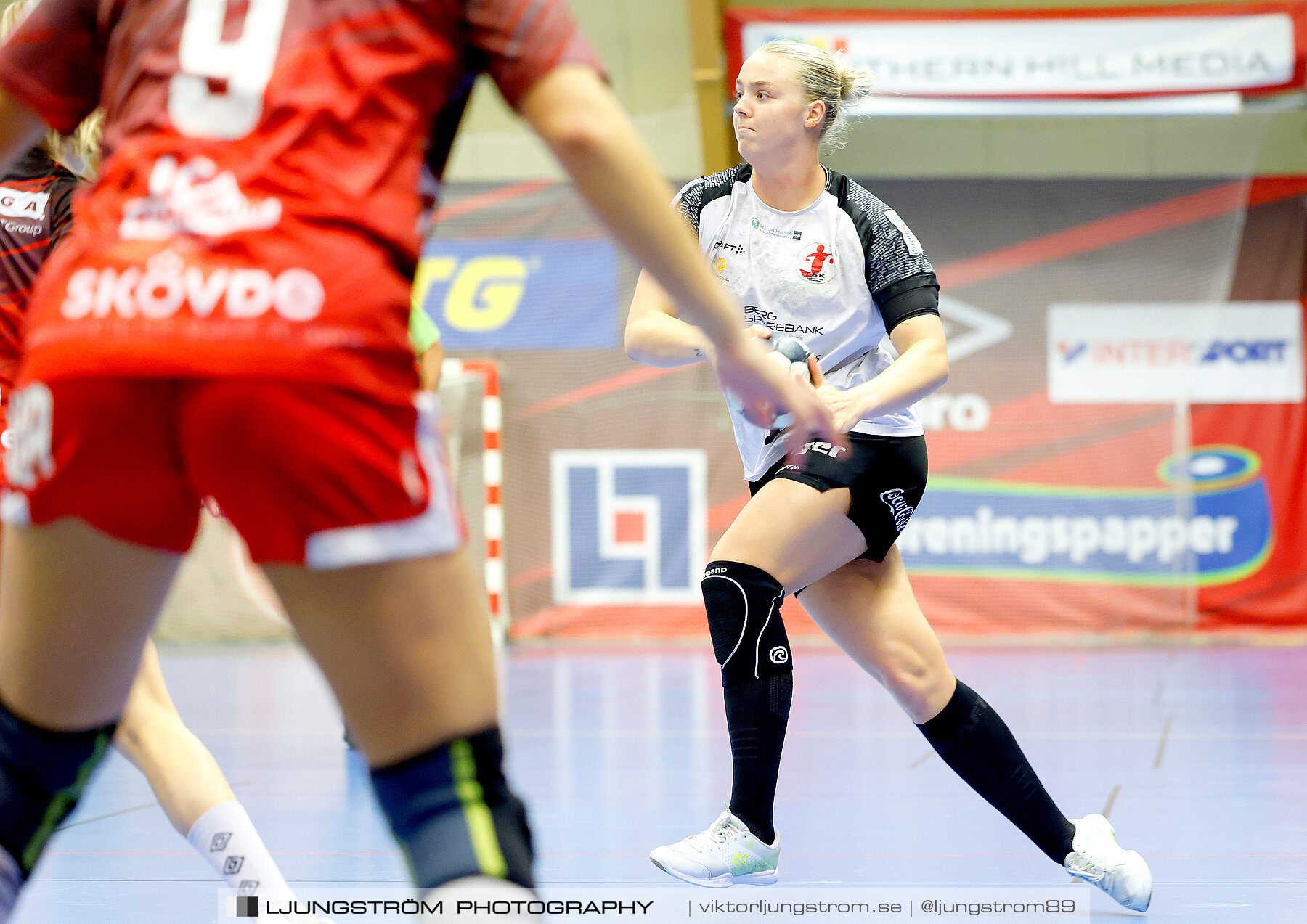 Annliz Cup Superelit Fredrikstad BK-Skövde HF 23-23,dam,Skövde Idrottshall,Skövde,Sverige,Handboll,,2023,323190