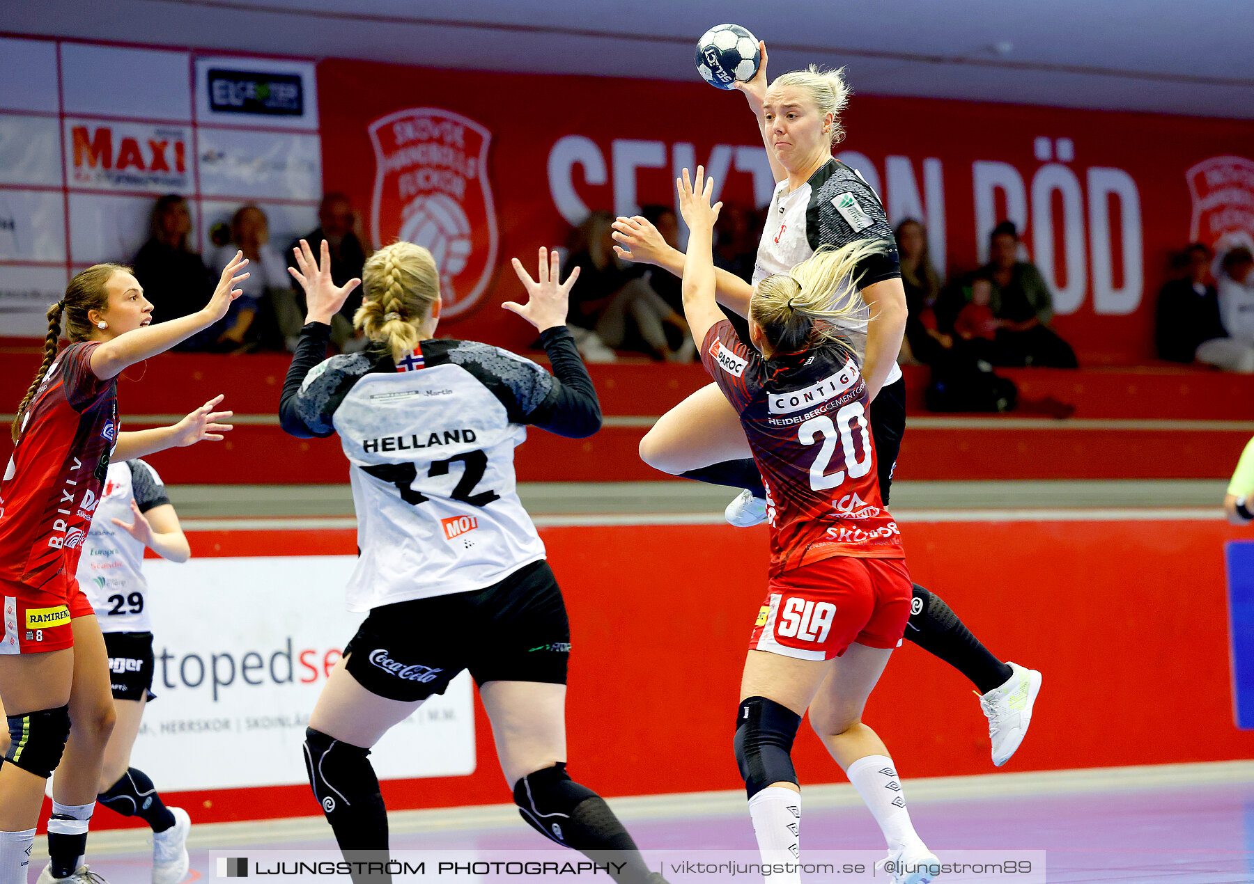 Annliz Cup Superelit Fredrikstad BK-Skövde HF 23-23,dam,Skövde Idrottshall,Skövde,Sverige,Handboll,,2023,323201