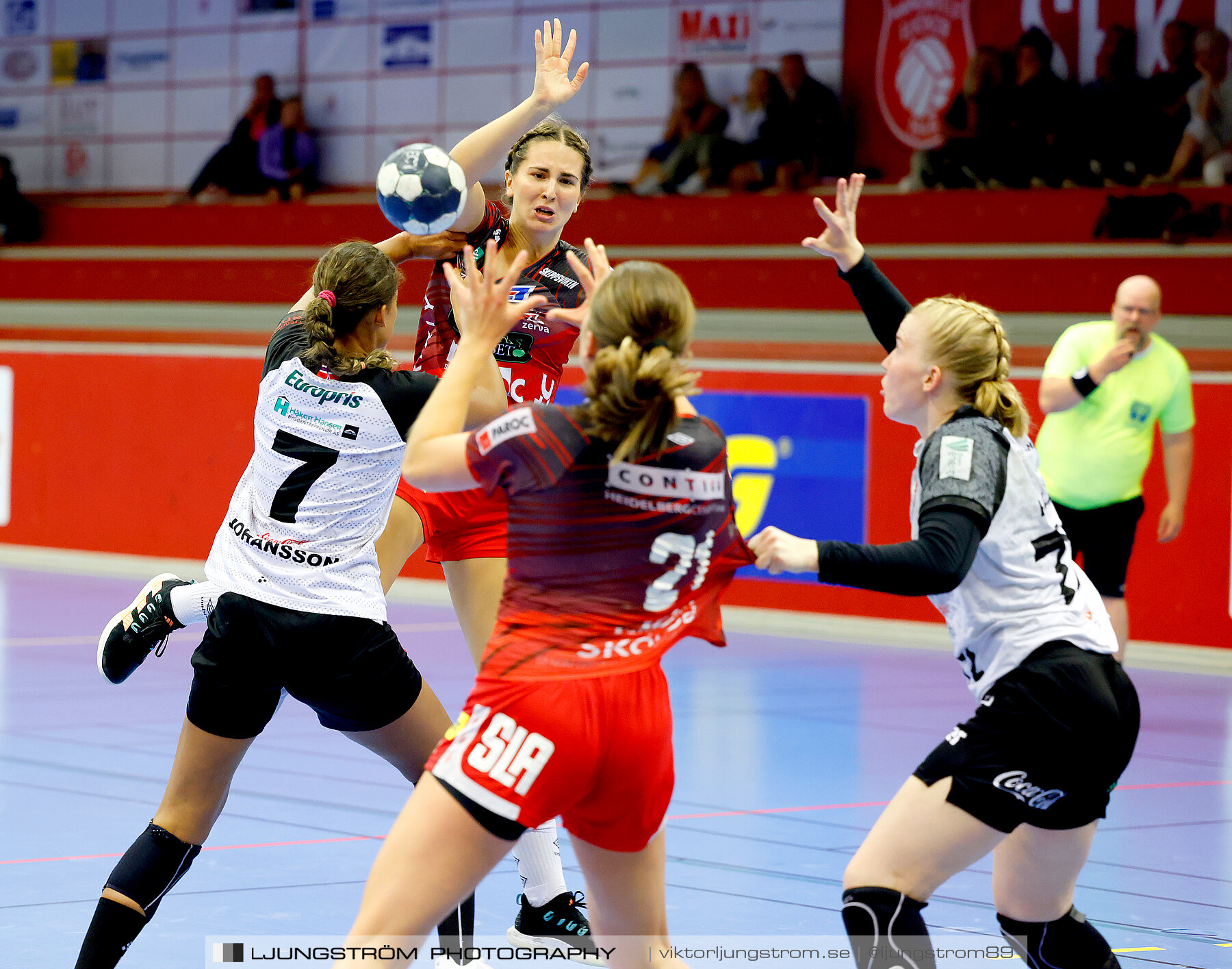 Annliz Cup Superelit Fredrikstad BK-Skövde HF 23-23,dam,Skövde Idrottshall,Skövde,Sverige,Handboll,,2023,323253