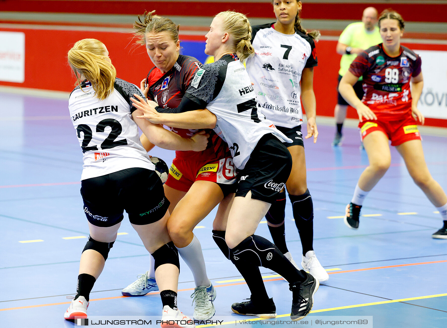 Annliz Cup Superelit Fredrikstad BK-Skövde HF 23-23,dam,Skövde Idrottshall,Skövde,Sverige,Handboll,,2023,323255