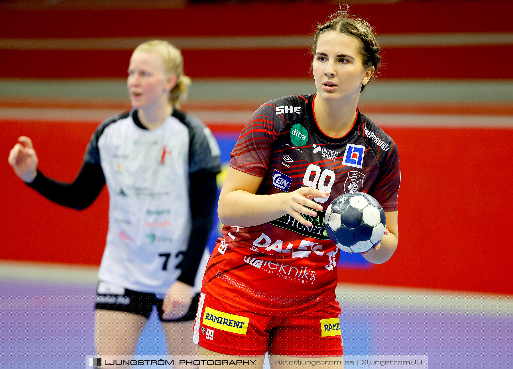 Annliz Cup Superelit Fredrikstad BK-Skövde HF 23-23,dam,Skövde Idrottshall,Skövde,Sverige,Handboll,,2023,323257