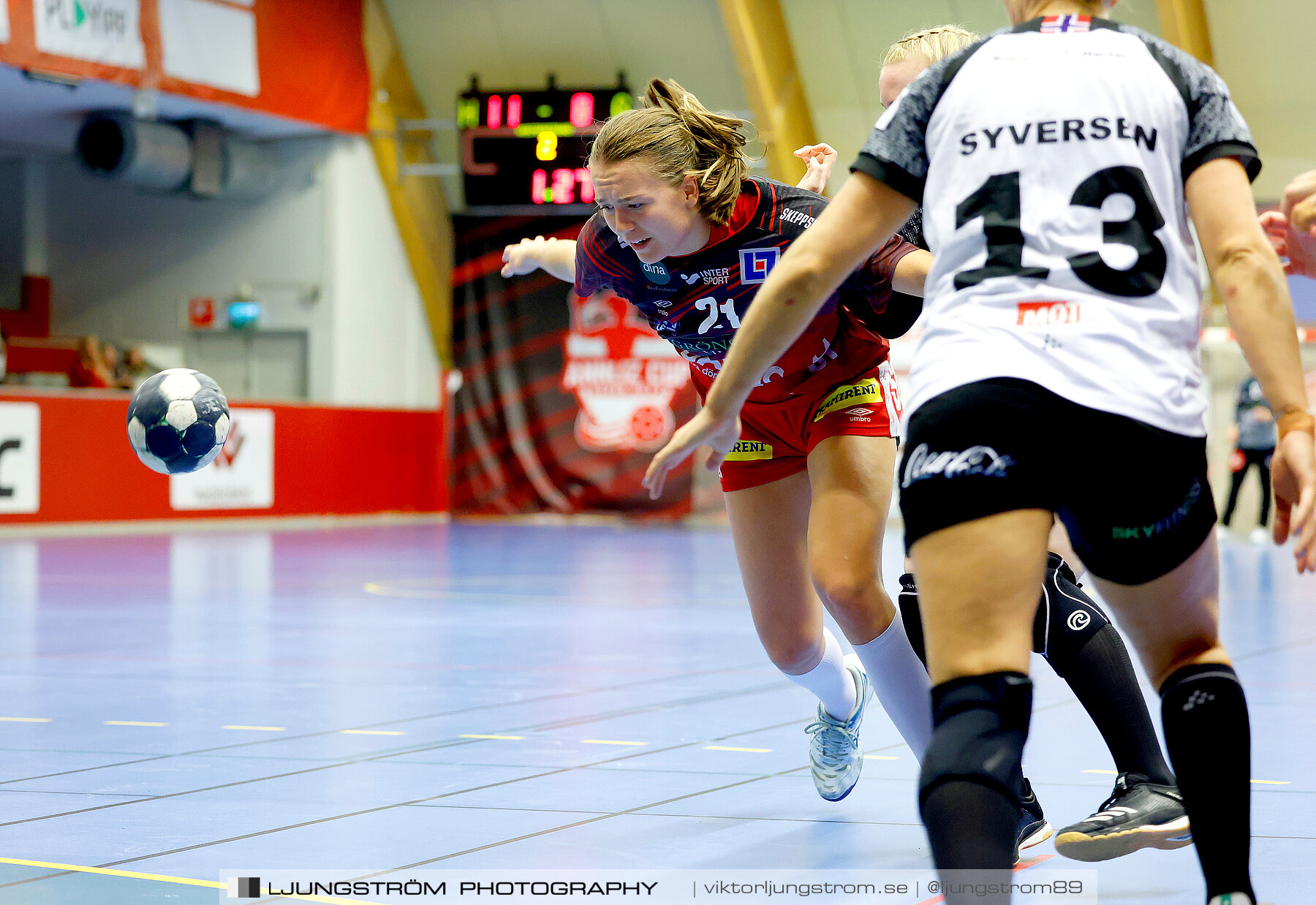 Annliz Cup Superelit Fredrikstad BK-Skövde HF 23-23,dam,Skövde Idrottshall,Skövde,Sverige,Handboll,,2023,323280