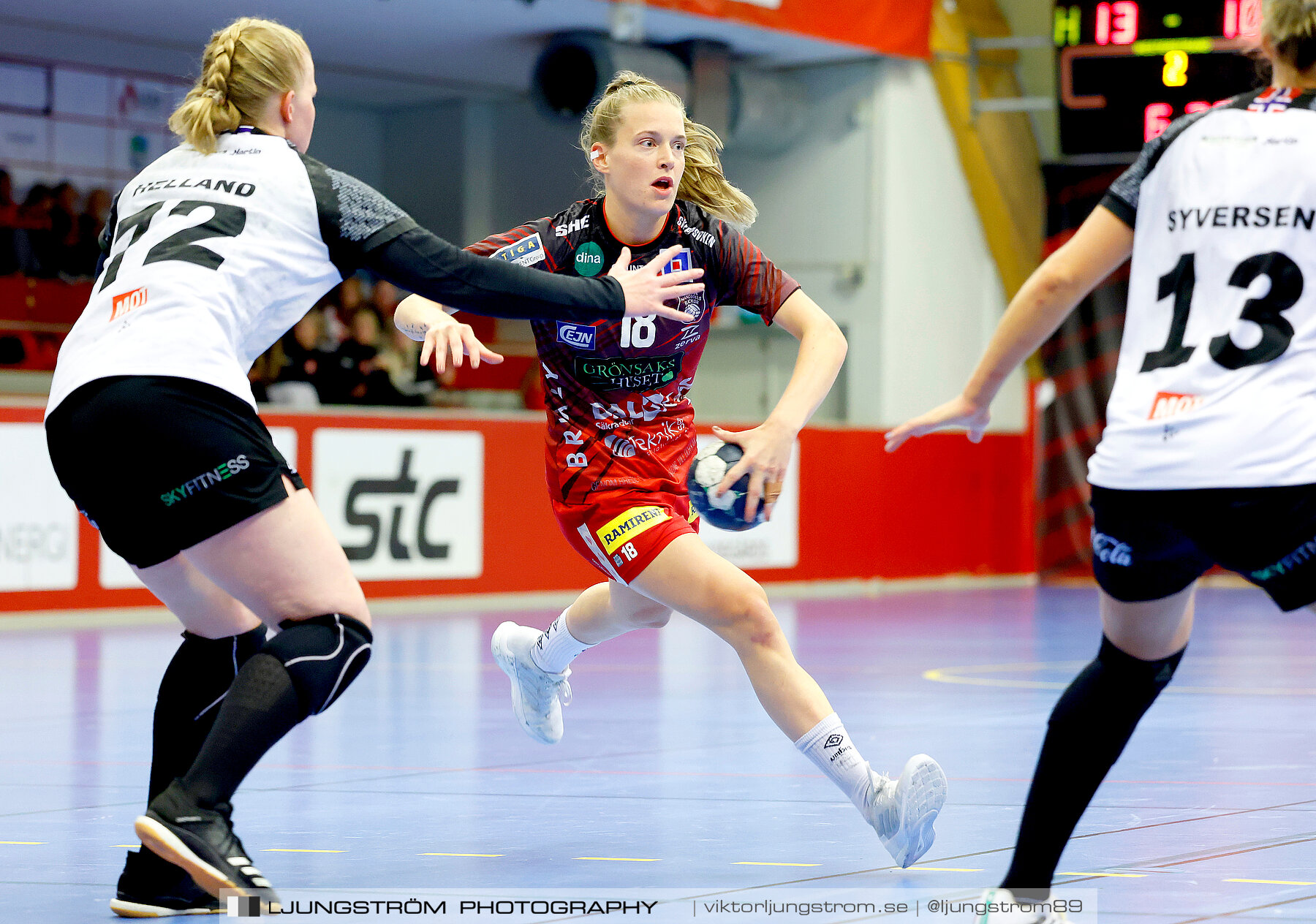 Annliz Cup Superelit Fredrikstad BK-Skövde HF 23-23,dam,Skövde Idrottshall,Skövde,Sverige,Handboll,,2023,323297