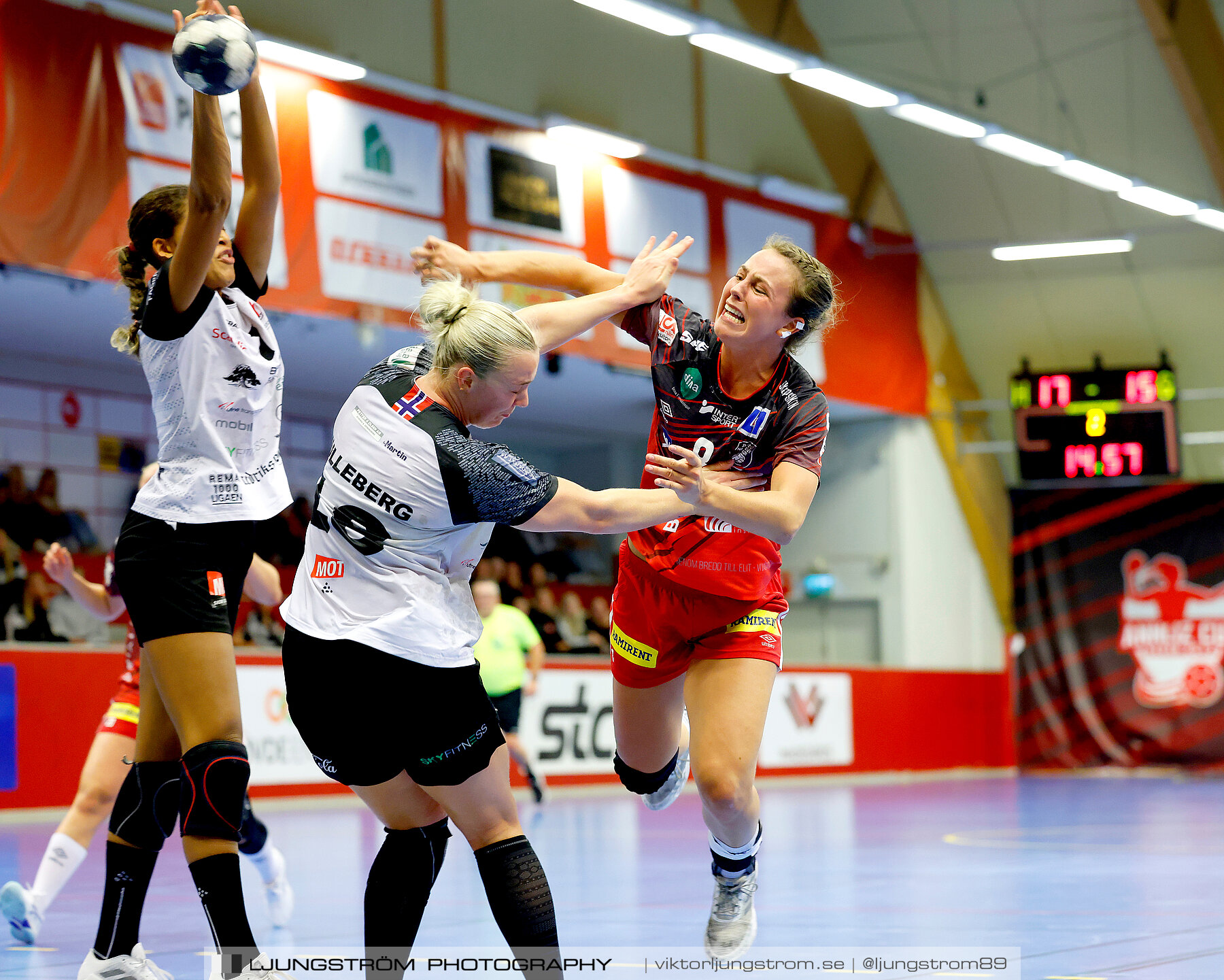 Annliz Cup Superelit Fredrikstad BK-Skövde HF 23-23,dam,Skövde Idrottshall,Skövde,Sverige,Handboll,,2023,323318