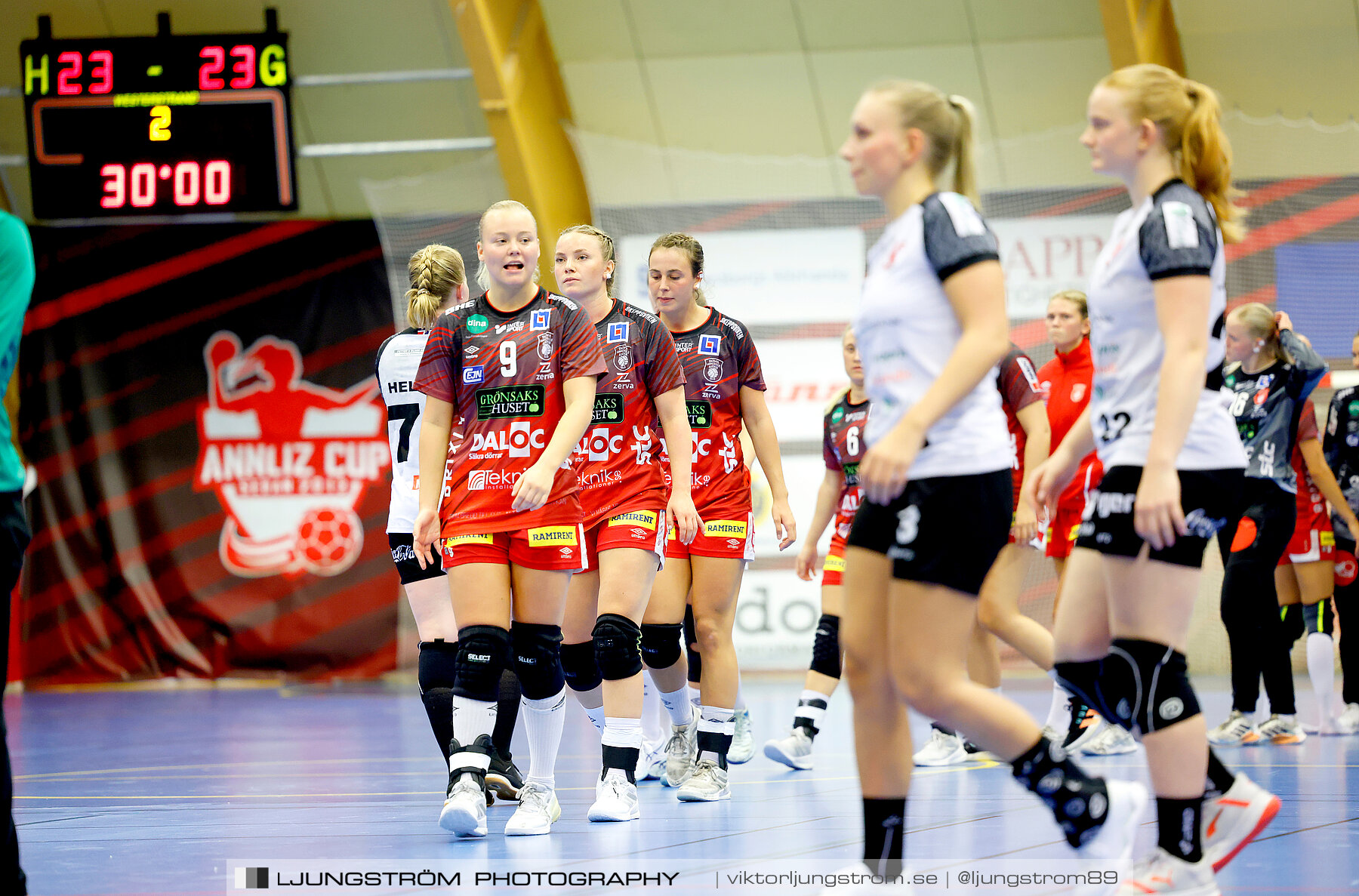 Annliz Cup Superelit Fredrikstad BK-Skövde HF 23-23,dam,Skövde Idrottshall,Skövde,Sverige,Handboll,,2023,323360