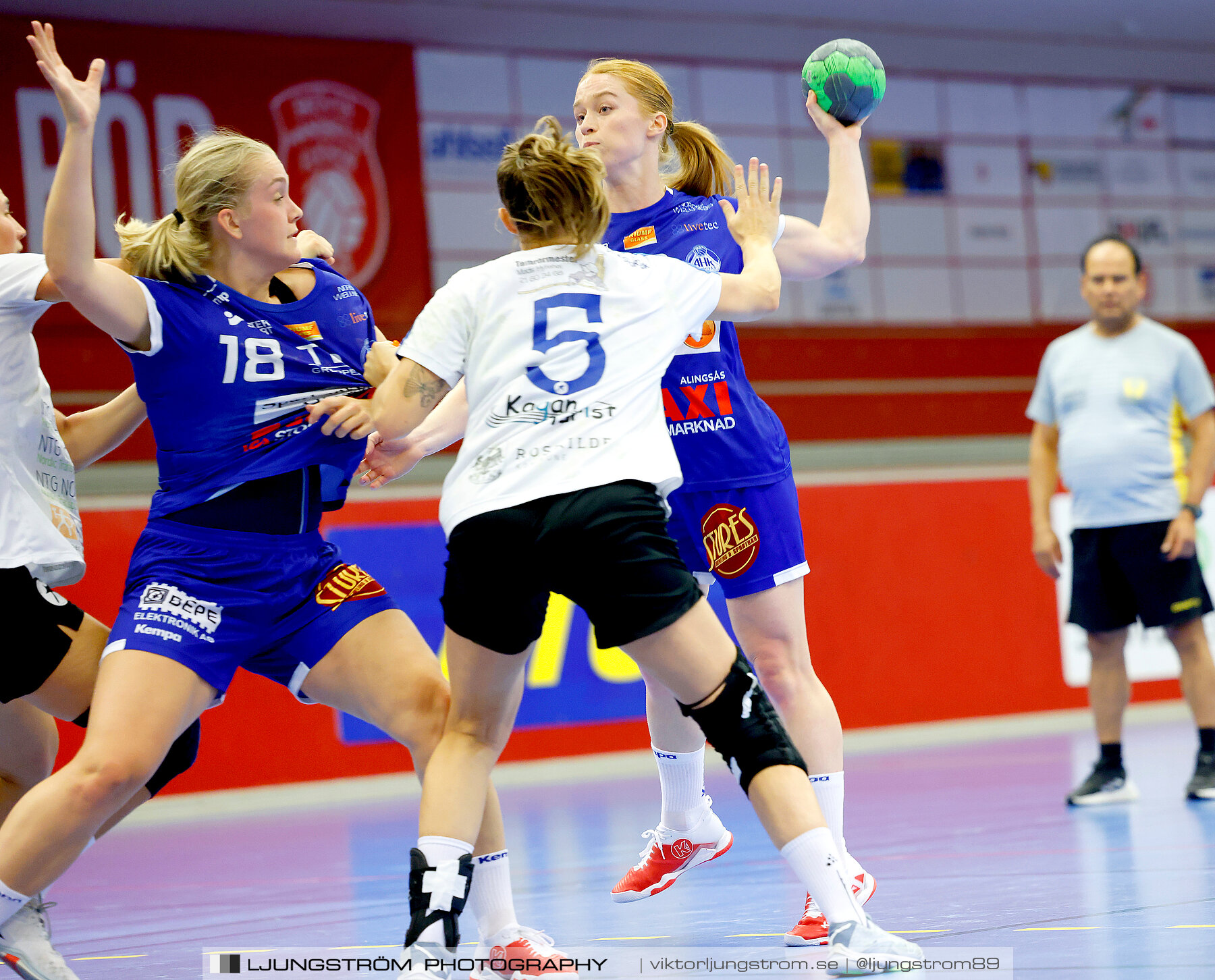 Annliz Cup Superelit Roskilde HK-Alingsås HK,dam,Skövde Idrottshall,Skövde,Sverige,Handboll,,2023,323434