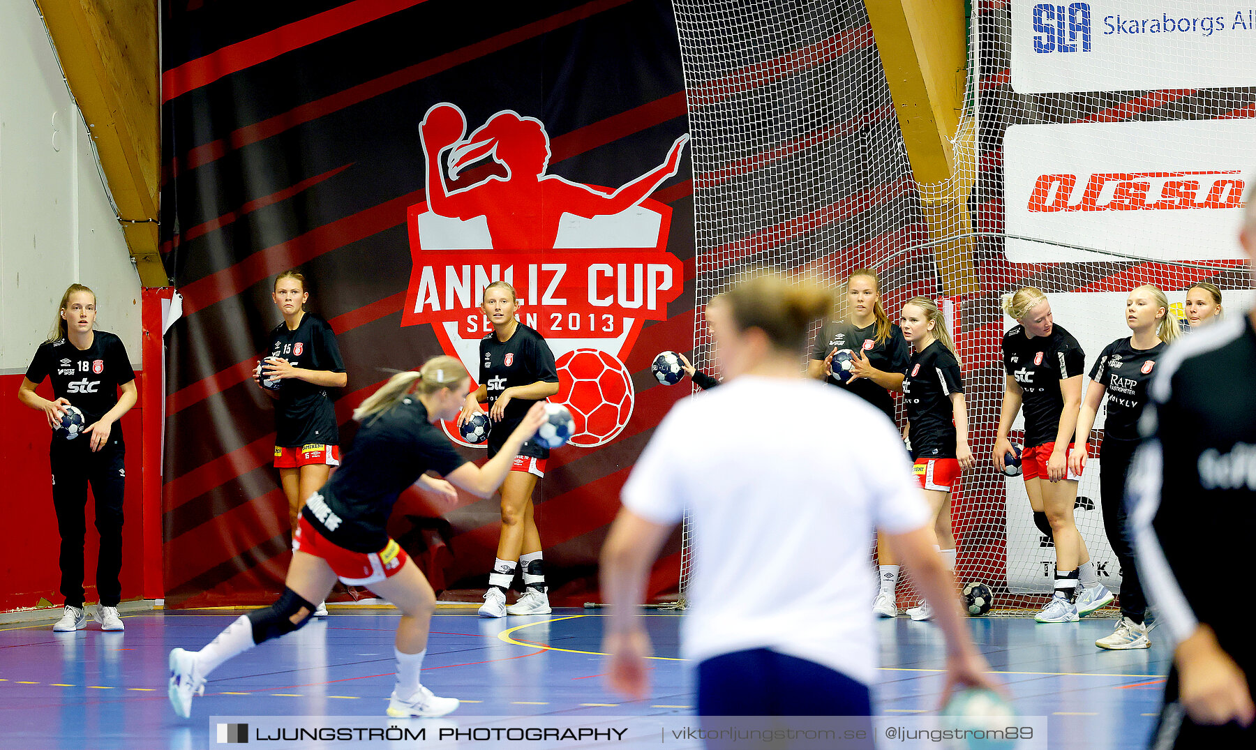 Annliz Cup Superelit Hellerup IK-Skövde HF 17-30,dam,Skövde Idrottshall,Skövde,Sverige,Handboll,,2023,323489